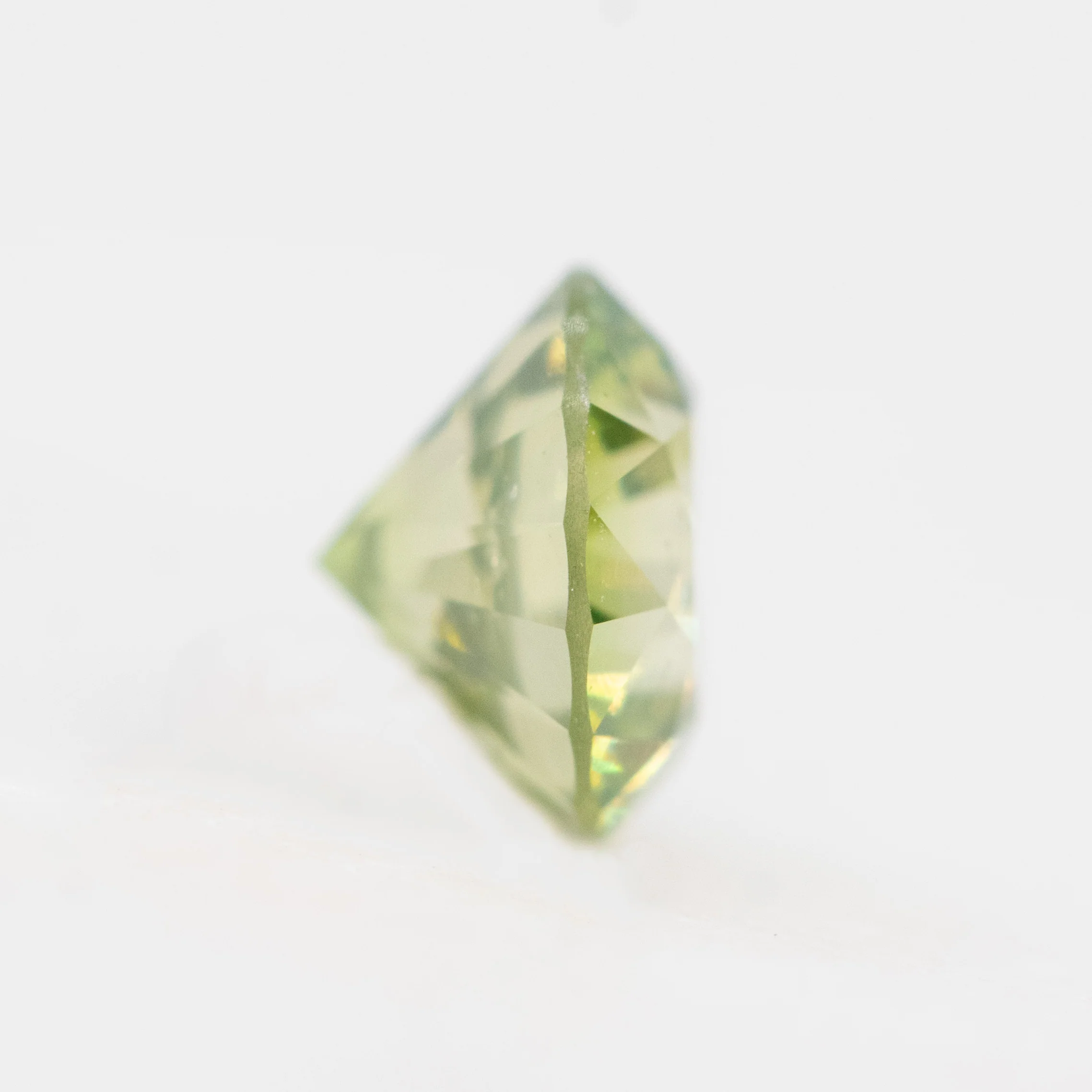 0.50 Carat Certified Round Green Diamond for Custom Work - Inventory Code GCCR050 - Image 5