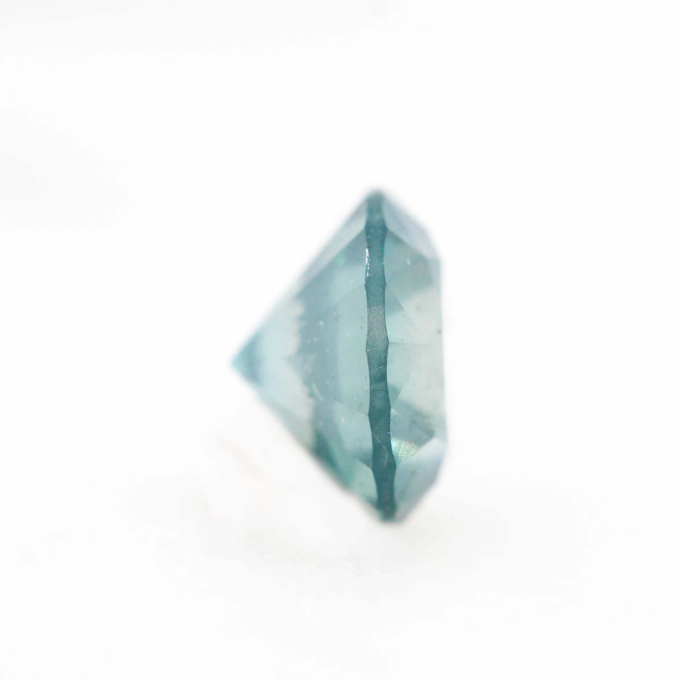 0.53 Carat Round Teal Diamond for Custom Work - Inventory Code SCR053 - Image 5