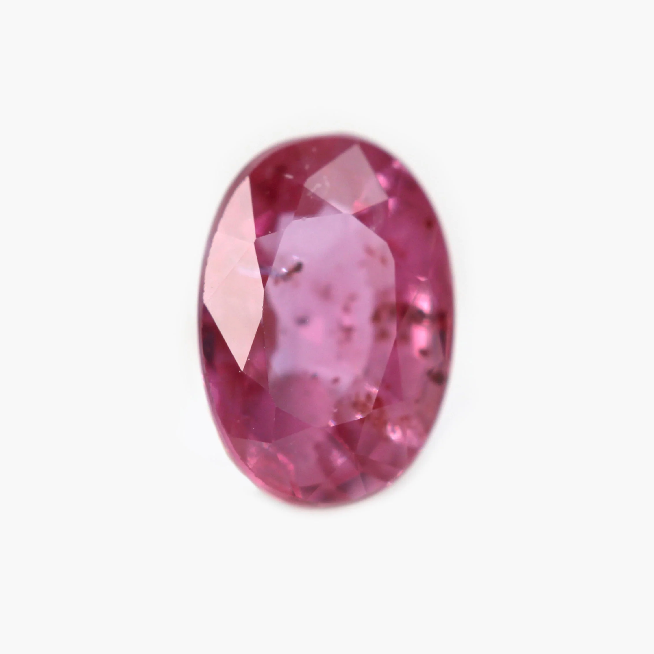 0.60 Carat Pink Oval Sapphire for Custom Work - Inventory Code ORPS060 - Image 4
