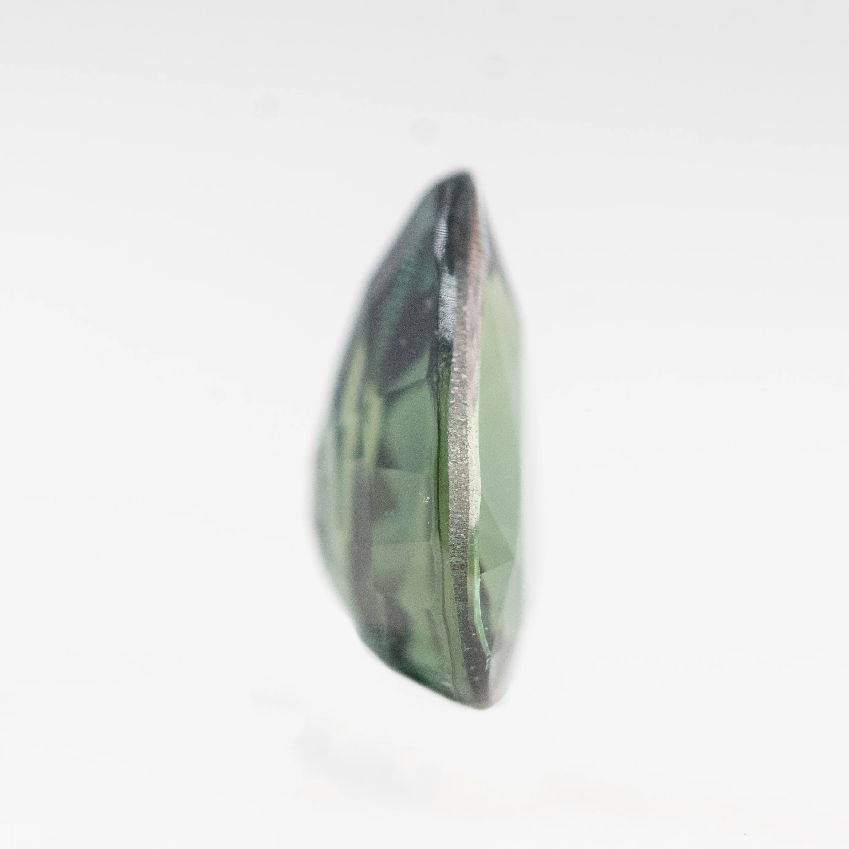 0.72 Carat Green Pear Sapphire for Custom Work - Inventory Code GPS072 - Image 5