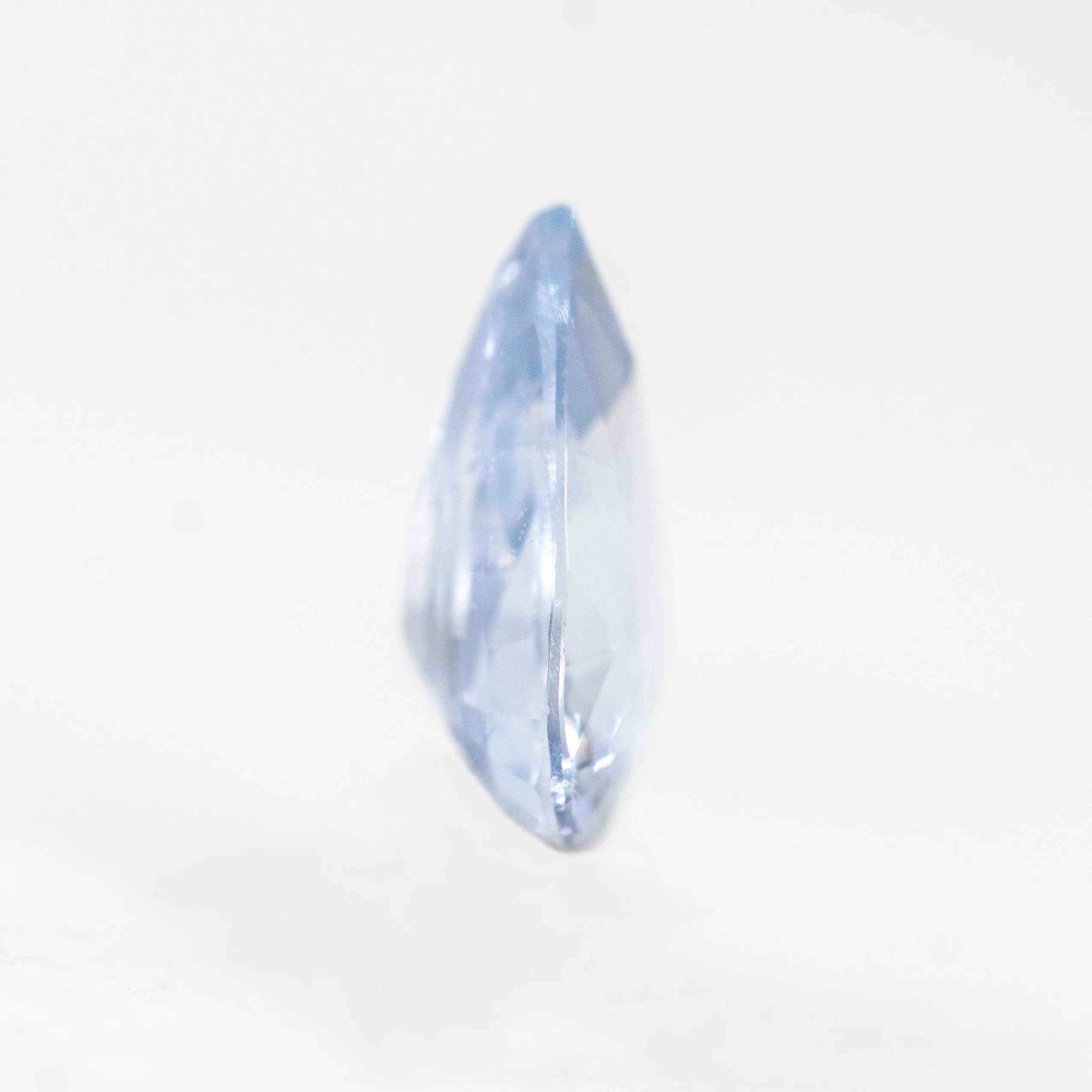 0.72 Carat Light Blue Pear Sapphire for Custom Work - Inventory Code BPS072 - Image 5