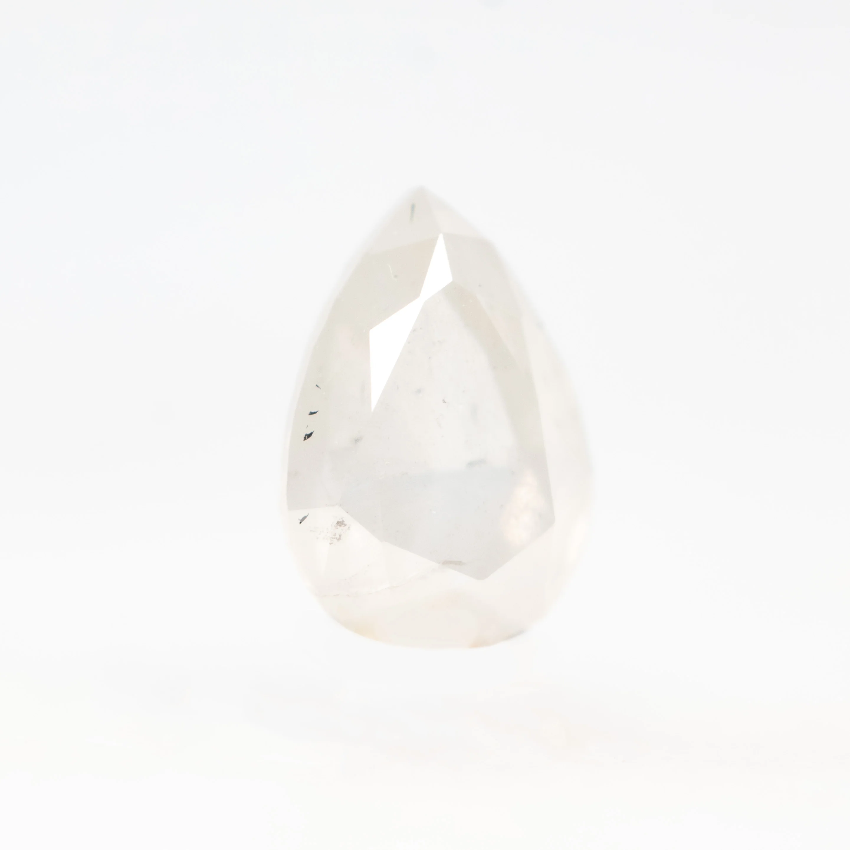 0.72 Carat Misty White Pear Diamond for Custom Work - Inventory Code MWP072 - Image 4