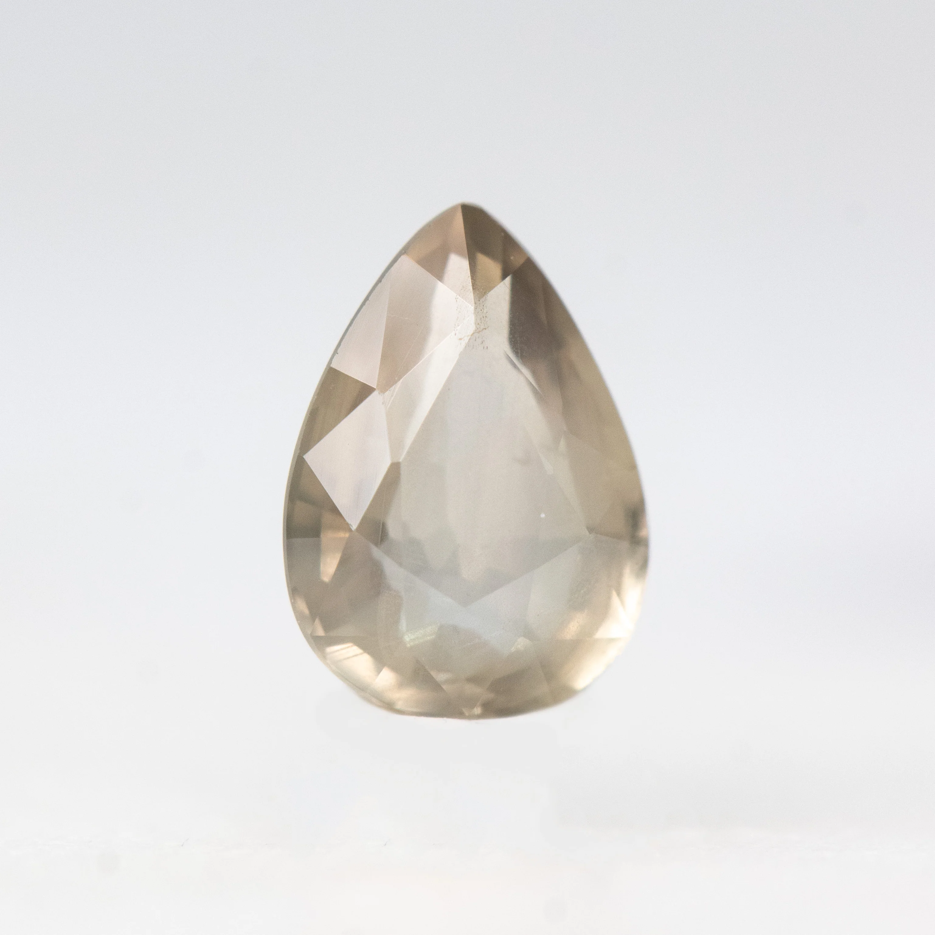 0.73 Carat Golden Pear Sapphire for Custom Work - Inventory Code GBPS073 - Image 4
