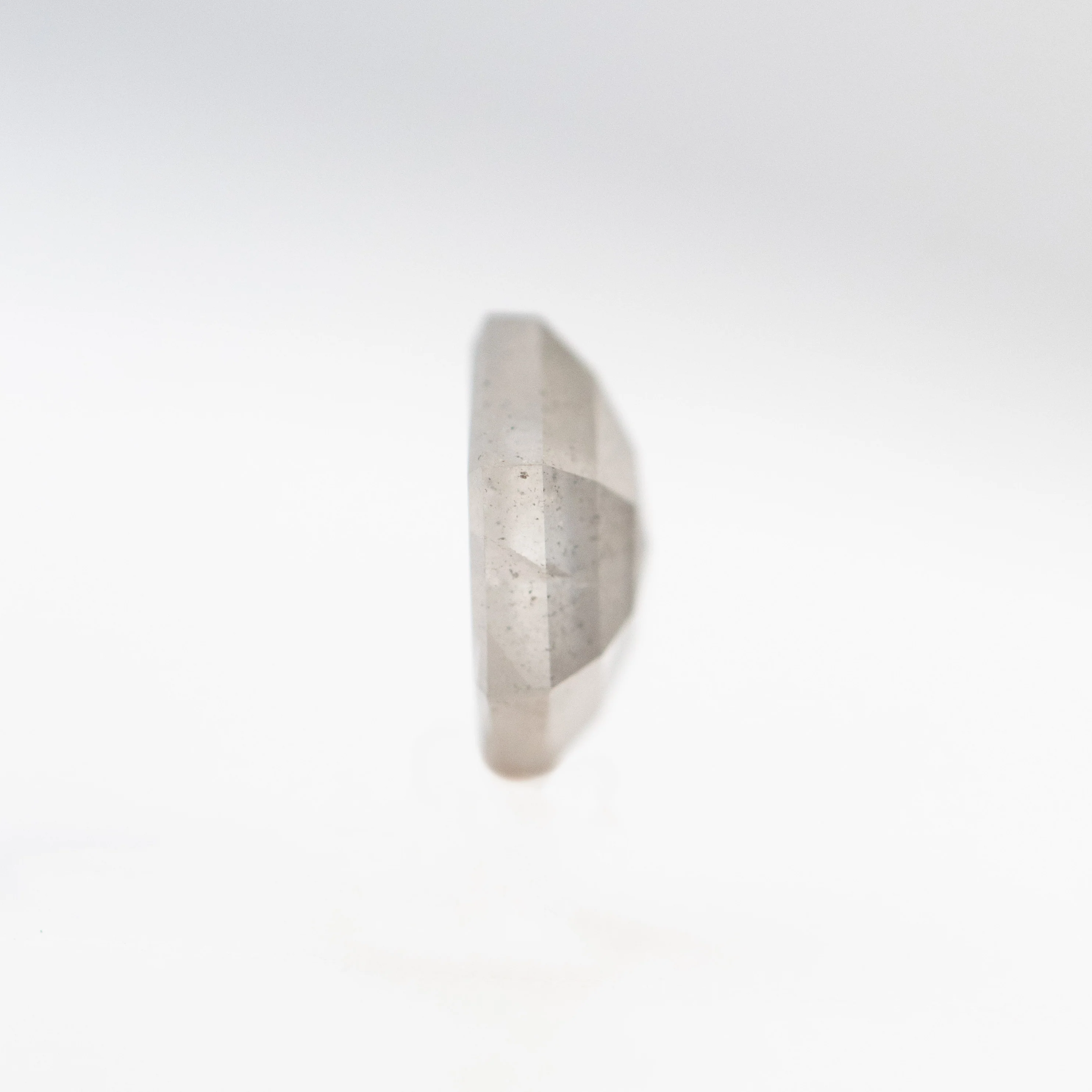 0.73 Carat Gray Hexagon Salt and Pepper Diamond for Custom Work - Inventory Code CCH073 - Image 5