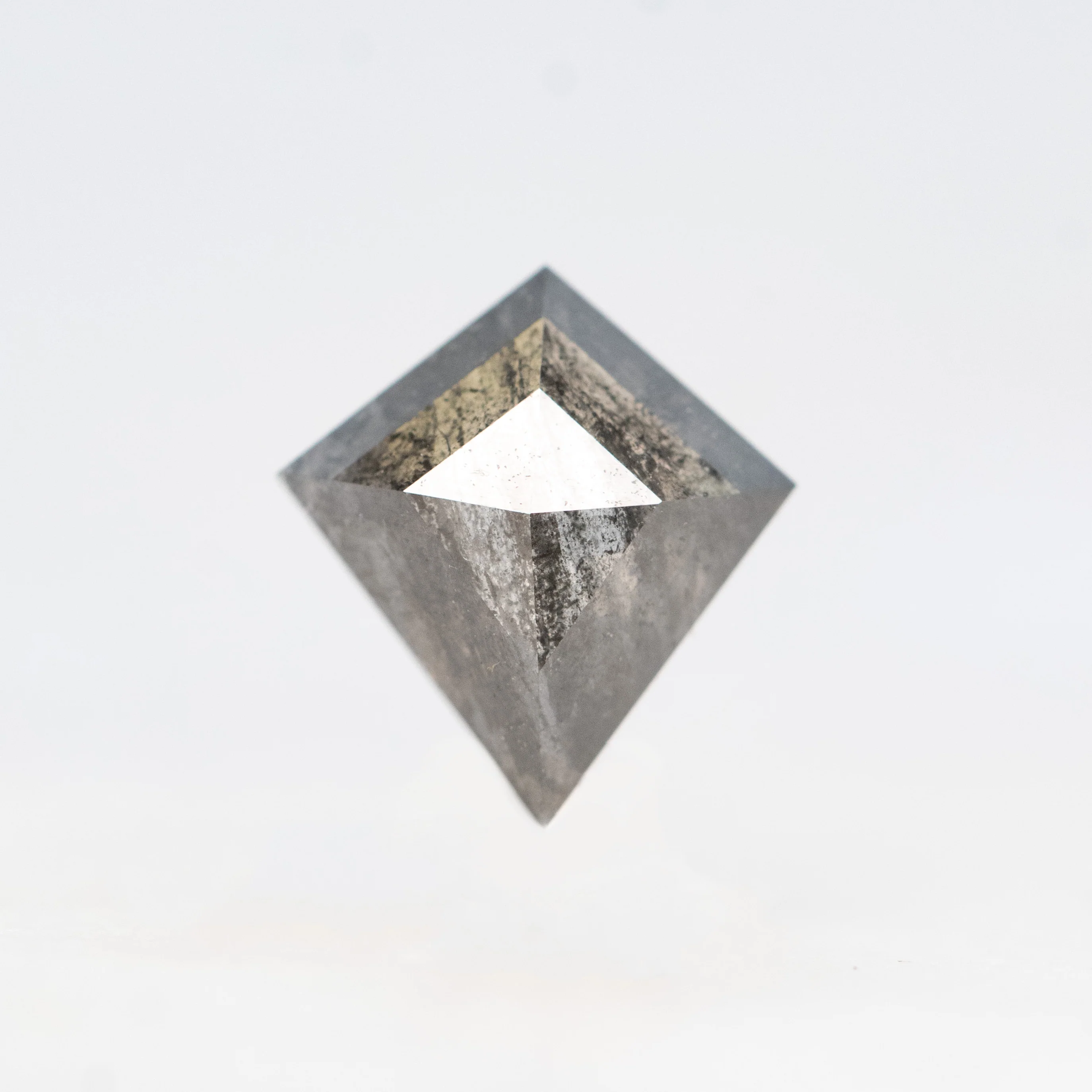 0.75 Carat Gray Kite Salt and Pepper Diamond for Custom Work - Inventory Code DSK075