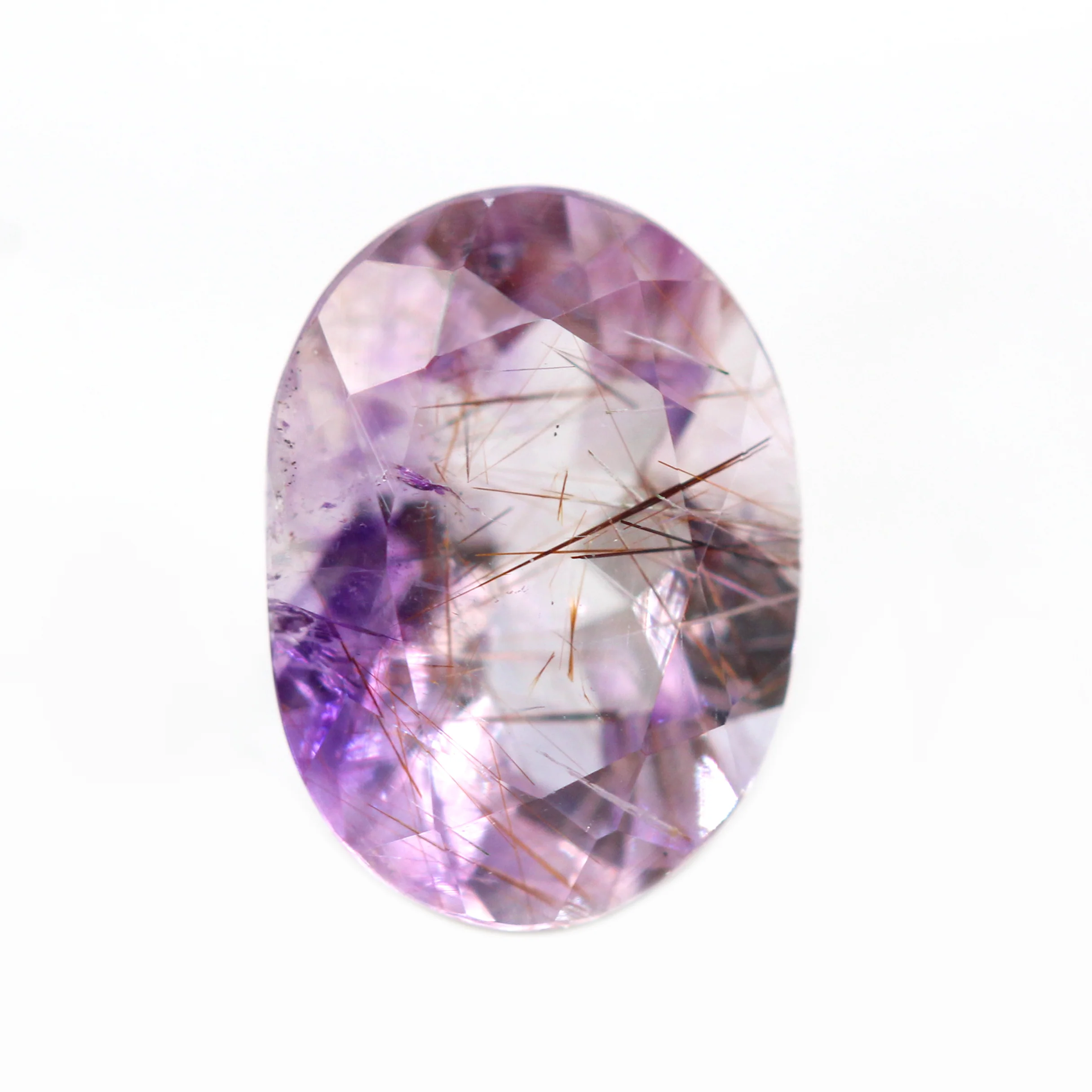 0.77 Carat Oval Melody Quartz for Custom Work - Inventory Code OMQ077