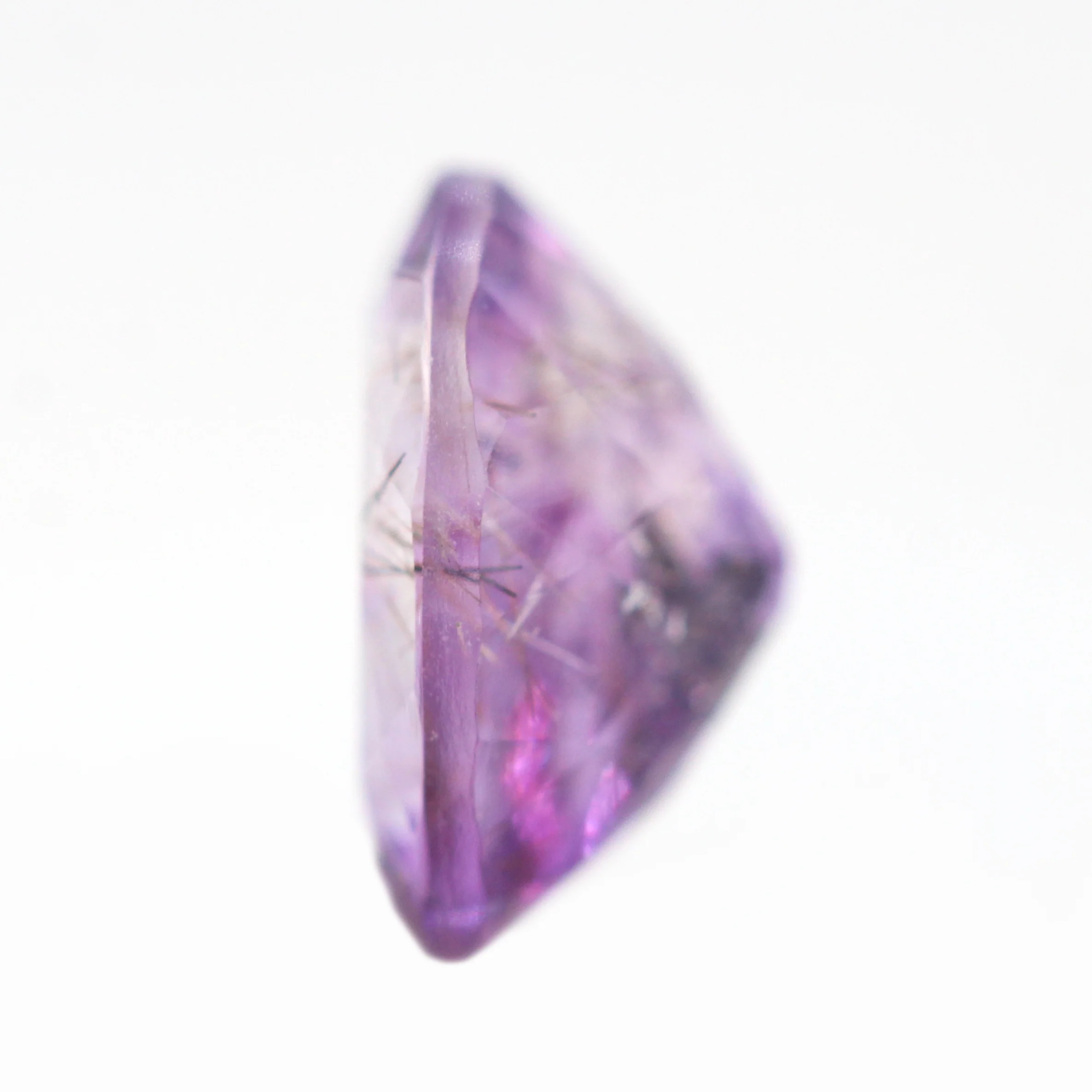 0.77 Carat Oval Melody Quartz for Custom Work - Inventory Code OMQ077 - Image 5