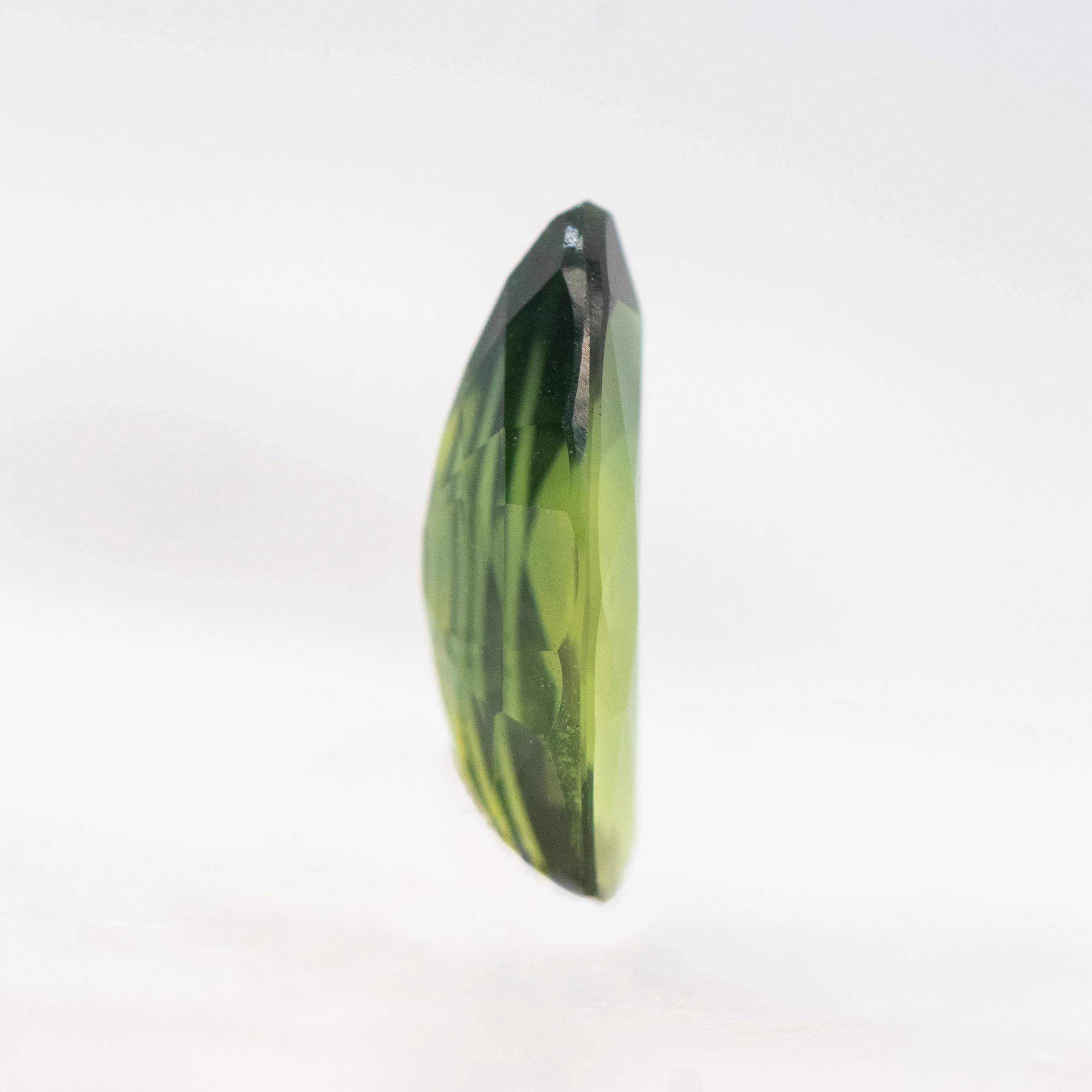 0.78 Carat Green Marquise Sapphire for Custom Work - Inventory Code GMS078 - Image 5