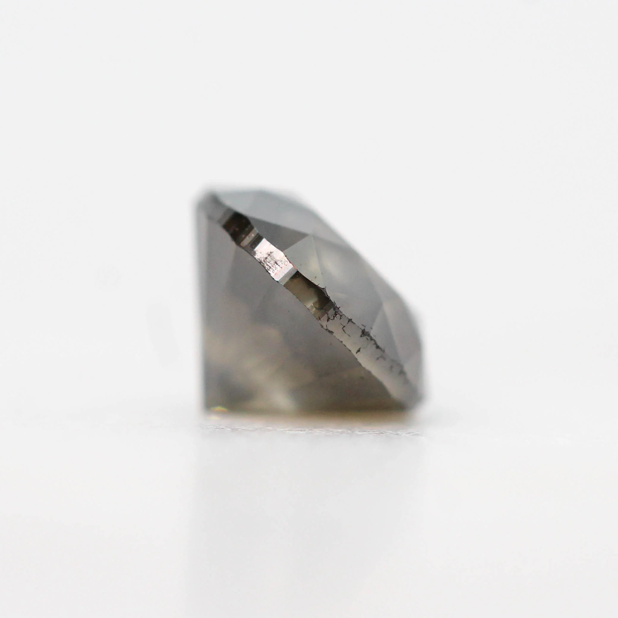 0.80 Carat Round Brown Diamond for Custom Work - Inventory Code NBR080 - Image 5