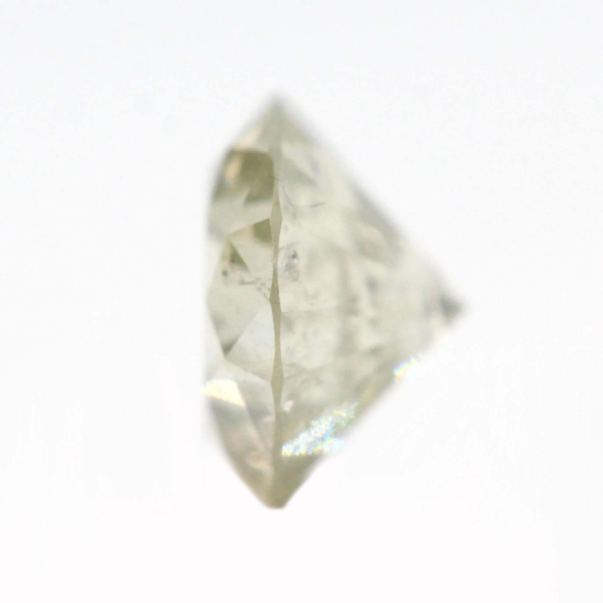 0.90 Carat Round Champagne Salt and Pepper Diamond for Custom Work - Inventory Code SCR090 - Image 5