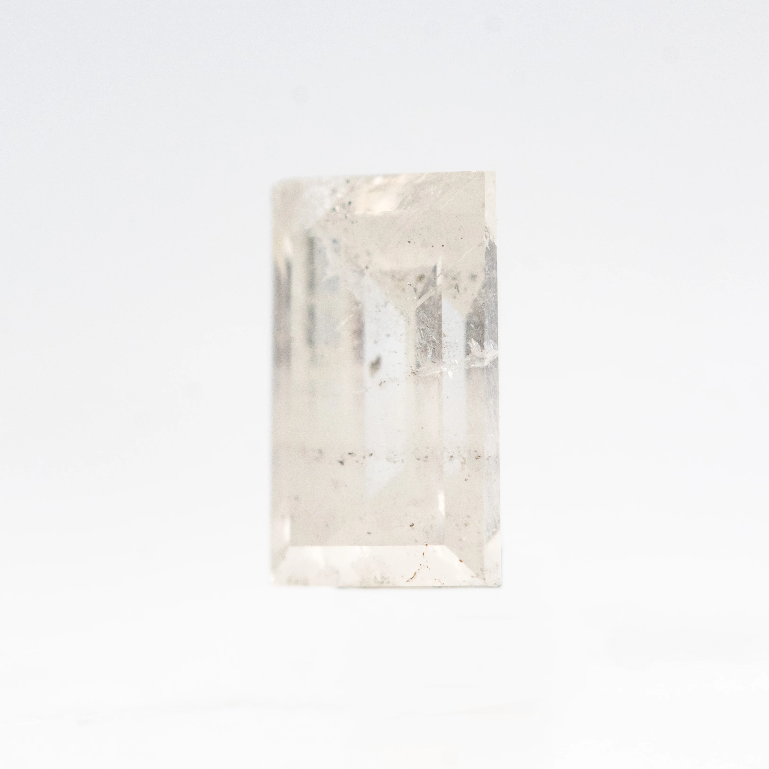 0.90 Carat White Baguette Salt and Pepper Diamond for Custom Work - Inventory Code SCB090 - Image 3