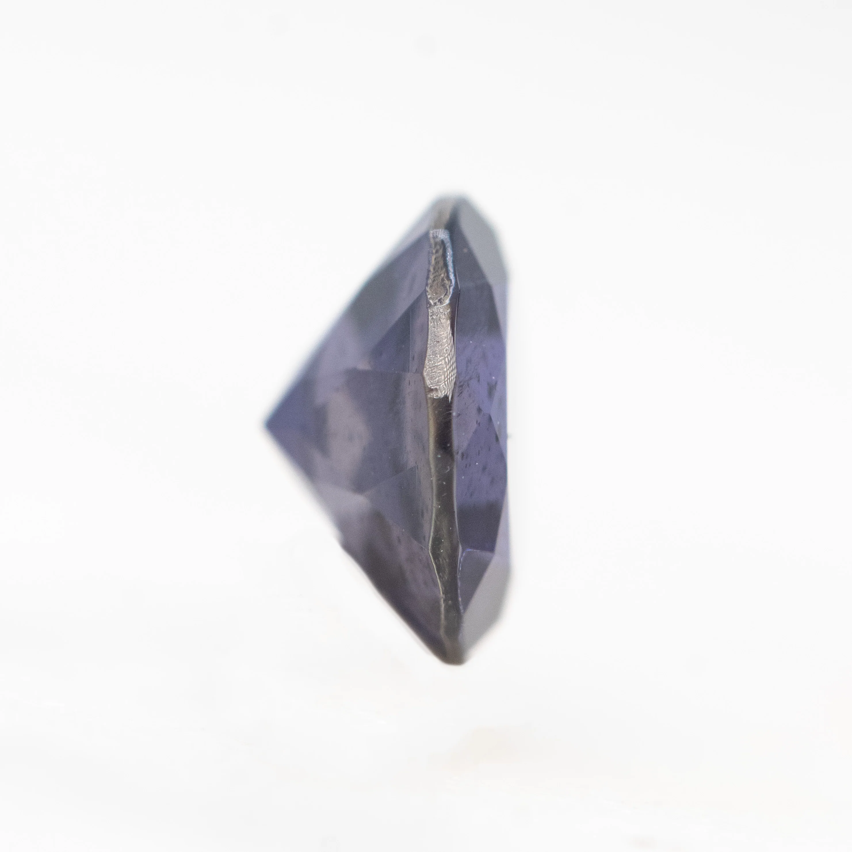 0.91 Carat Round Purple Iolite for Custom Work - Inventory Code RPI091 - Image 5