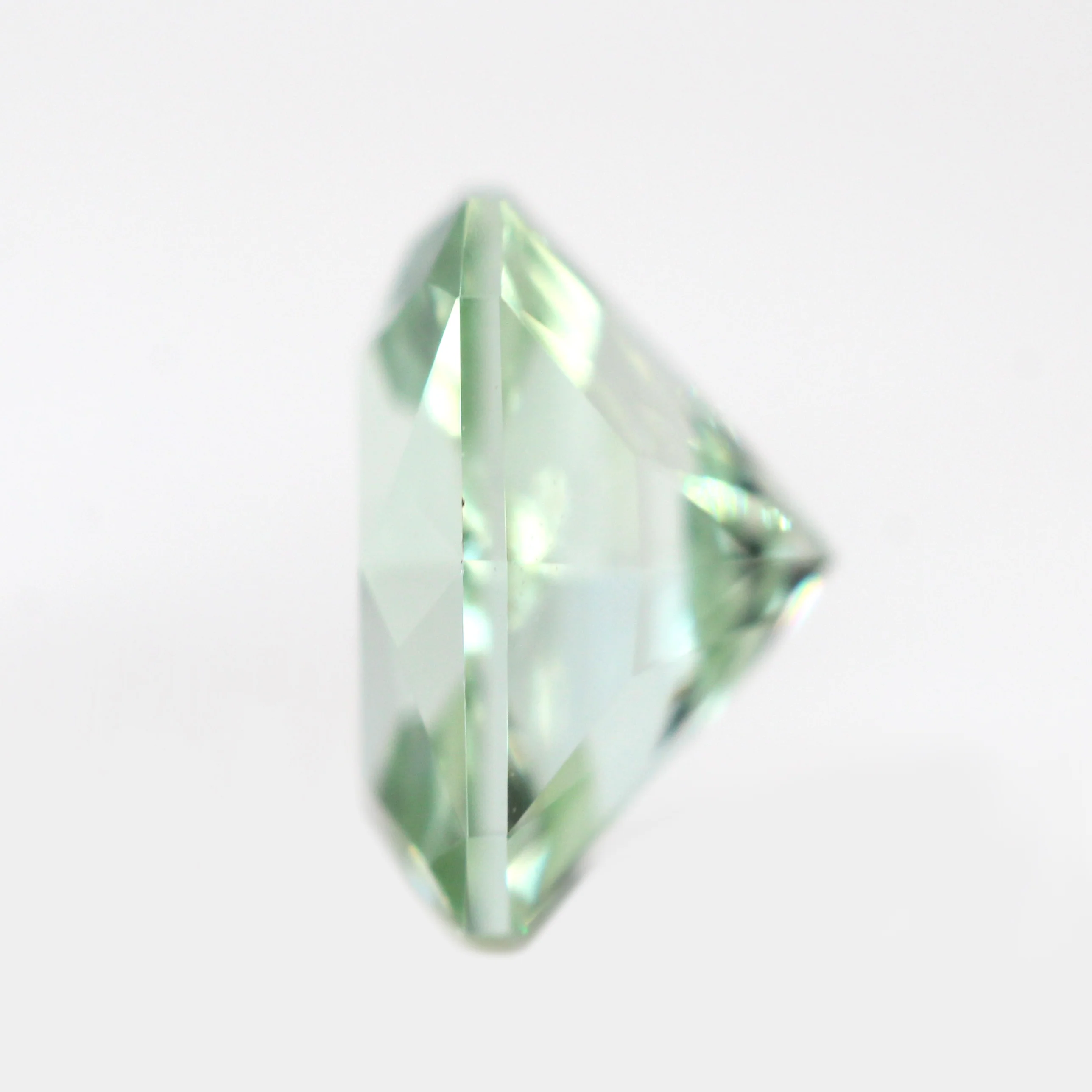 0.92 Carat Fancy Radiant Cut Mint Green Tourmaline for Custom Work - Inventory Code RGT092 - Image 5