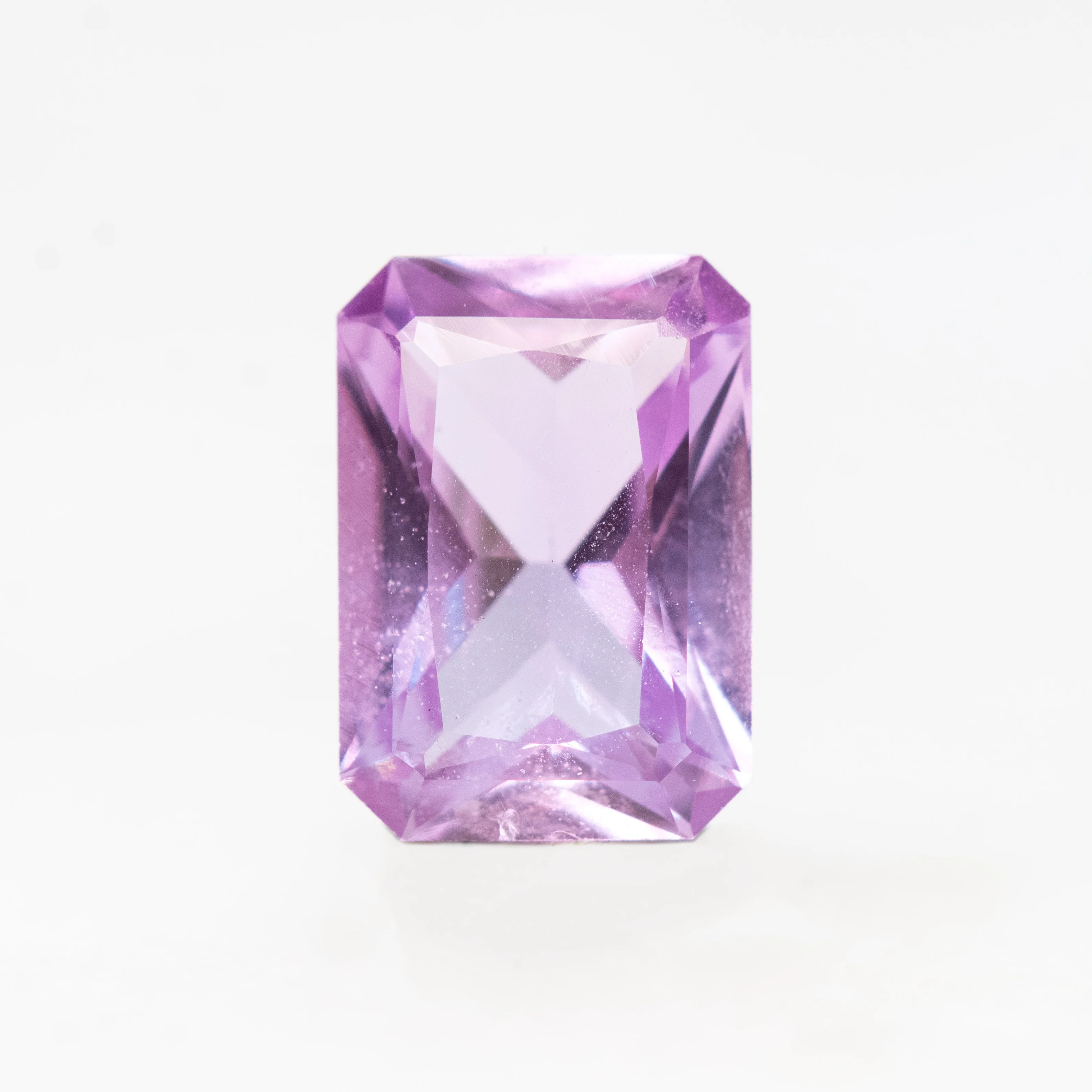 0.92 Carat Pink Radiant Cut Sapphire for Custom Work - Inventory Code PRS092
