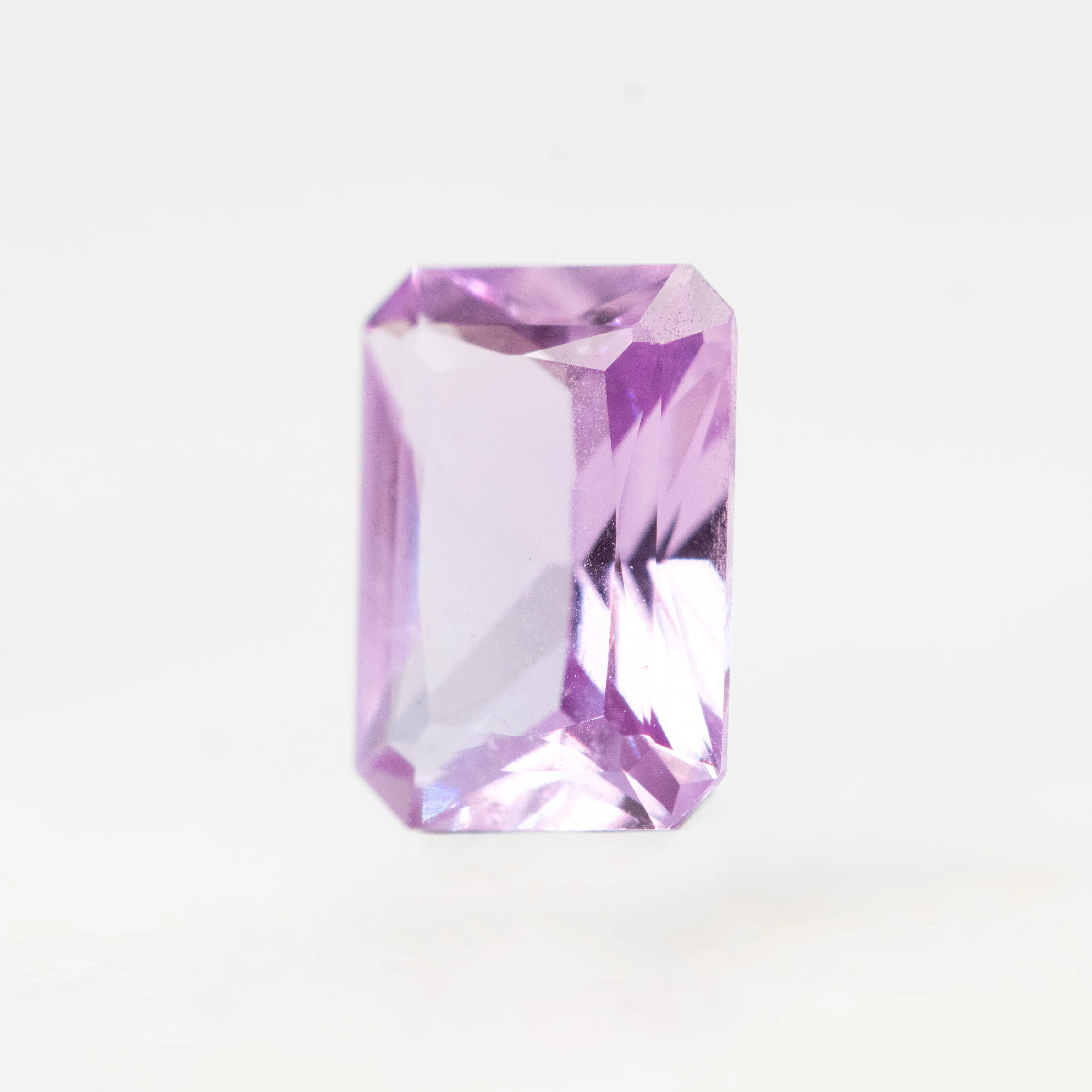 0.92 Carat Pink Radiant Cut Sapphire for Custom Work - Inventory Code PRS092 - Image 3