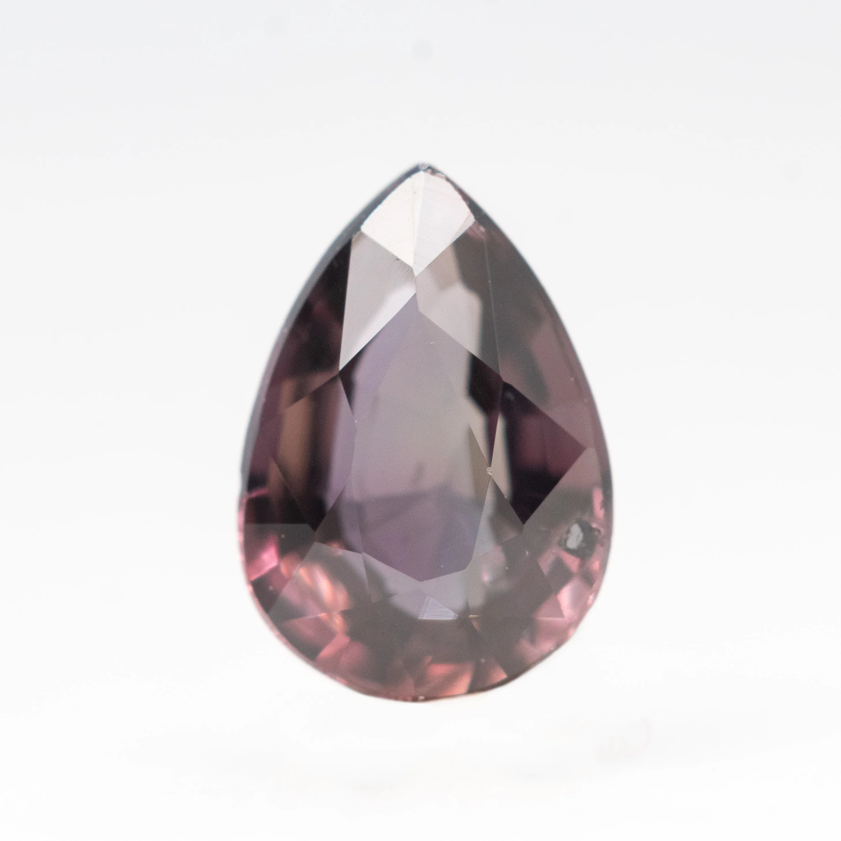 0.94 Carat Burgundy Pear Sapphire for Custom Work - Inventory Code BPS094