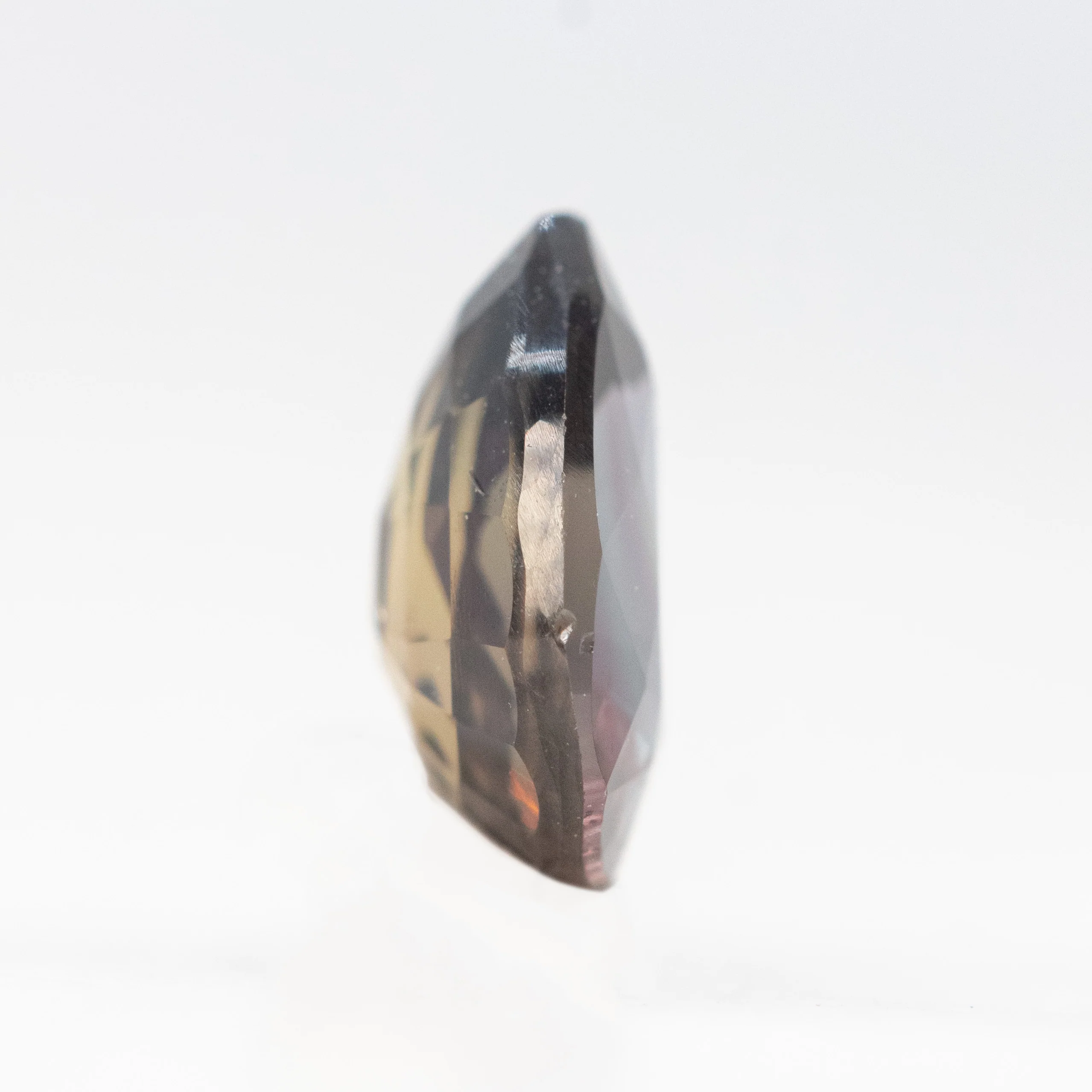 0.94 Carat Burgundy Pear Sapphire for Custom Work - Inventory Code BPS094 - Image 5
