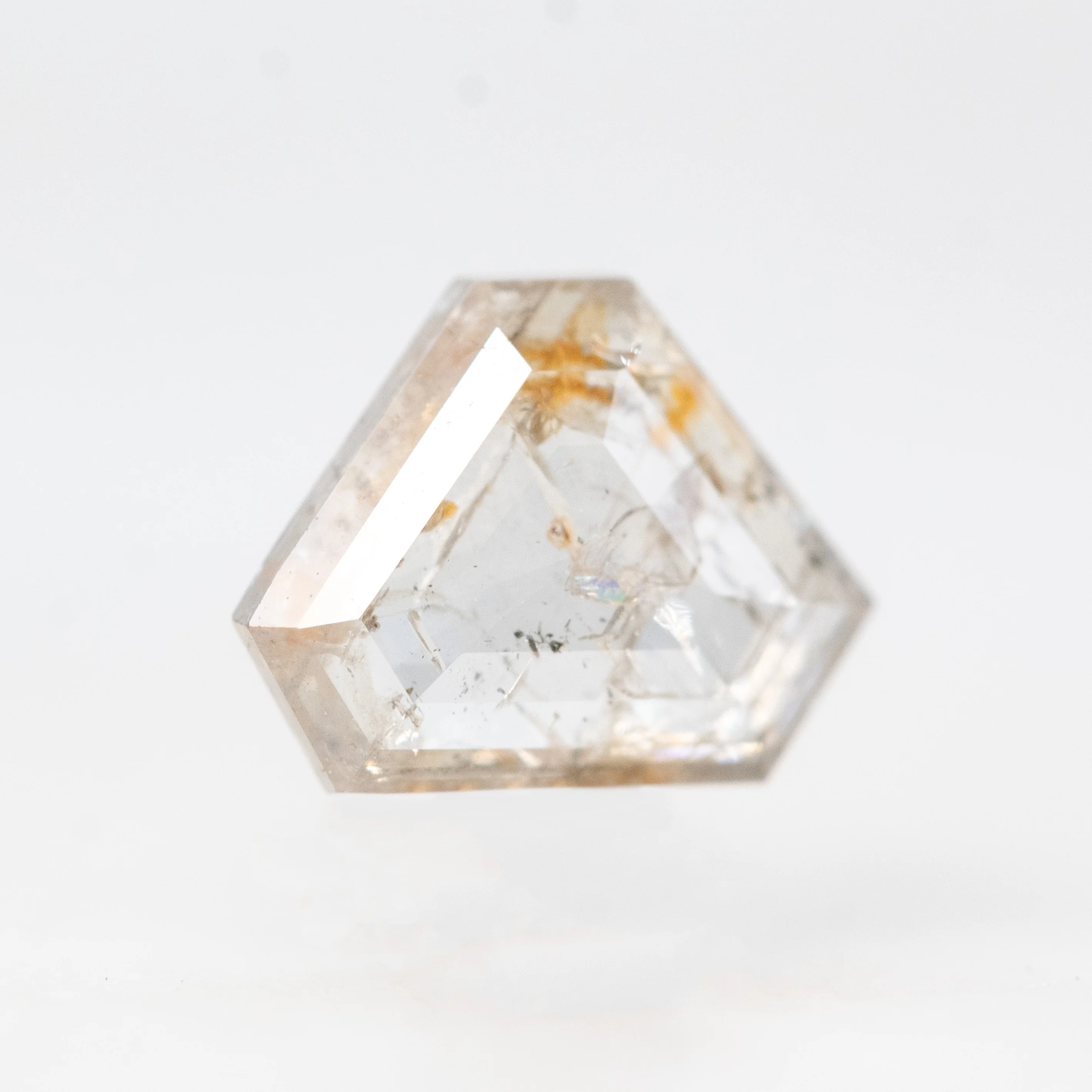 0.95 Clear Salt and Pepper Shield Diamond for Custom Work - Inventory Code CCS095 - Image 4
