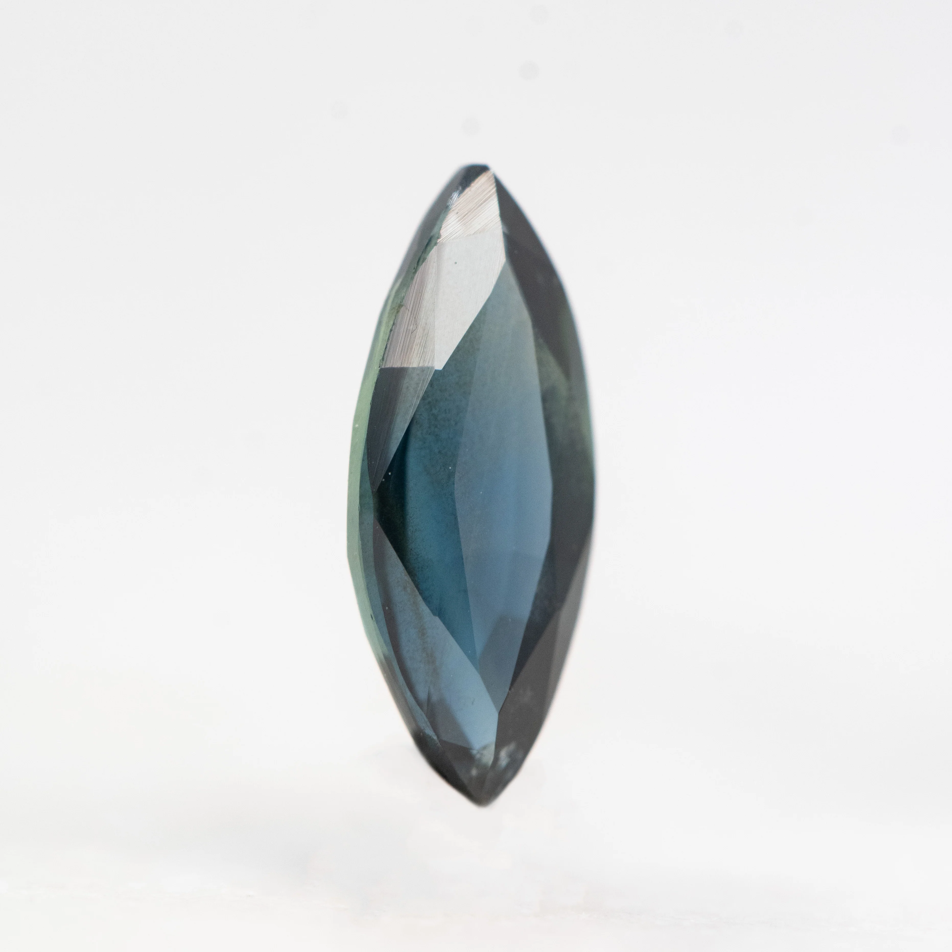1.00 Carat Blue Marquise Sapphire for Custom Work - Inventory Code BMS100 - Image 4
