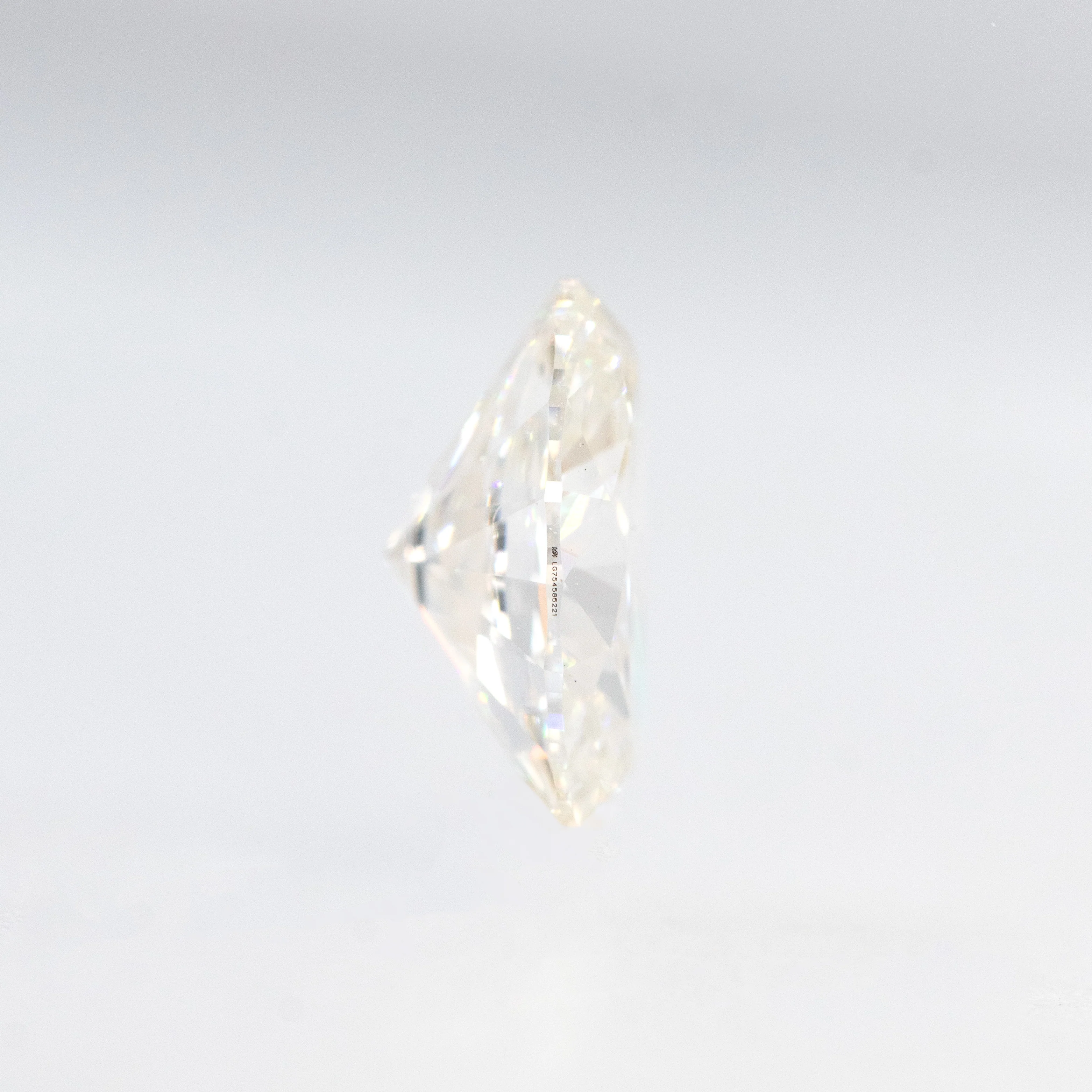 1.00 Carat IGI Certified Lab Grown Oval Diamond for Custom Work - Inventory Code LGO100 - Image 5