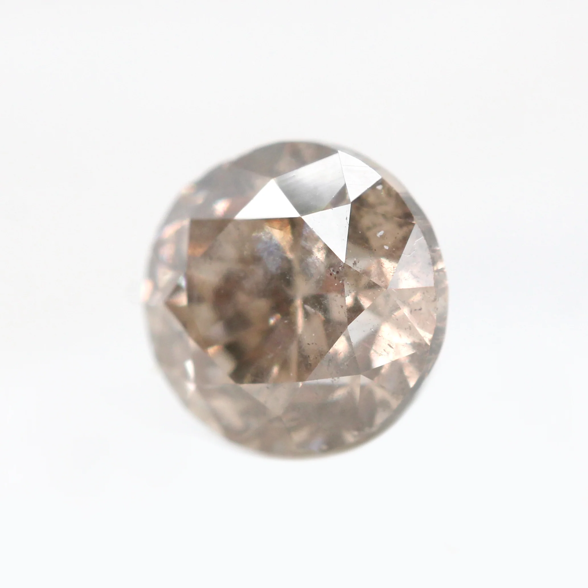 1.00 Carat IGL Certified Round Champagne Diamond for Custom Work - Inventory Code SCR100 - Image 3