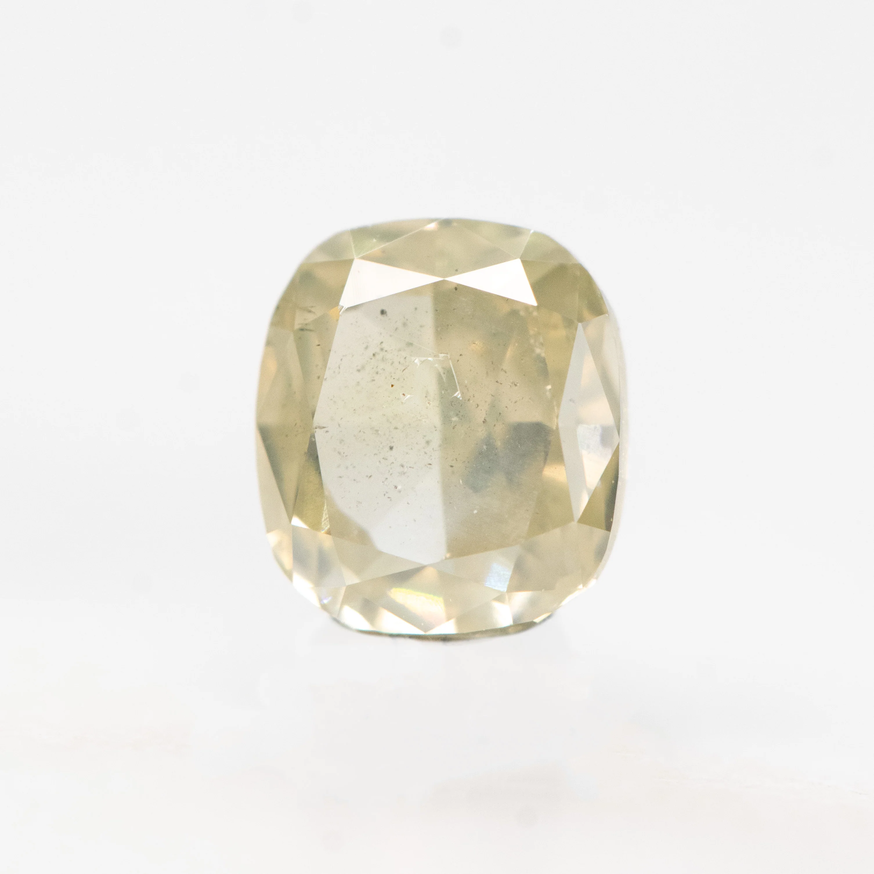 1.01 Carat Cushion Cut Champagne Diamond for Custom Work - Inventory Code CCC101