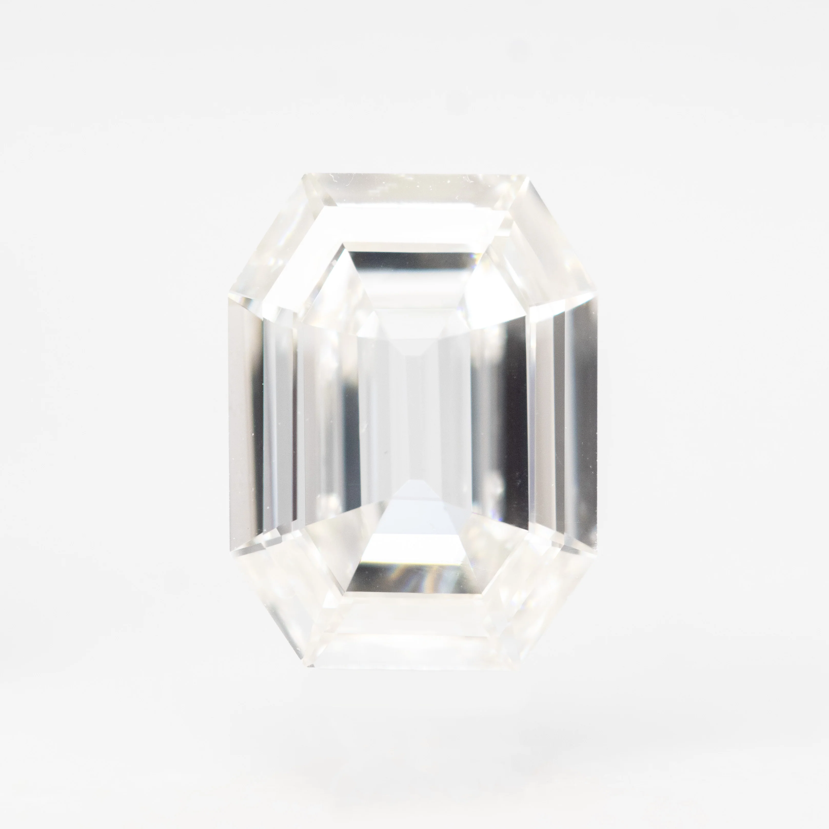 1.01 Carat Certified Emerald Cut Clear Diamond for Custom Work - Inventory Code CCE101