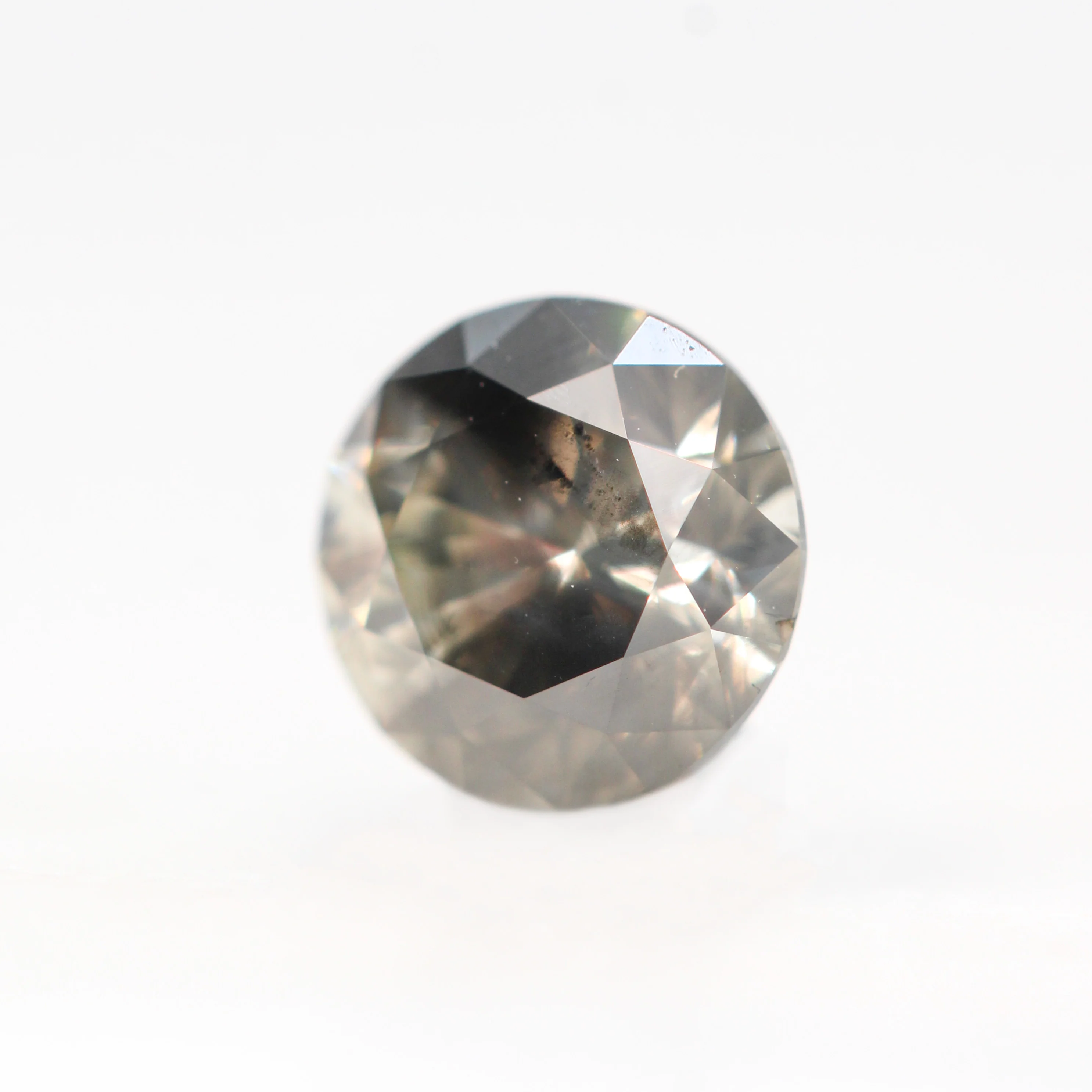 1.01 Carat Round Champagne Diamond for Custom Work - Inventory Code RRD101 - Image 3