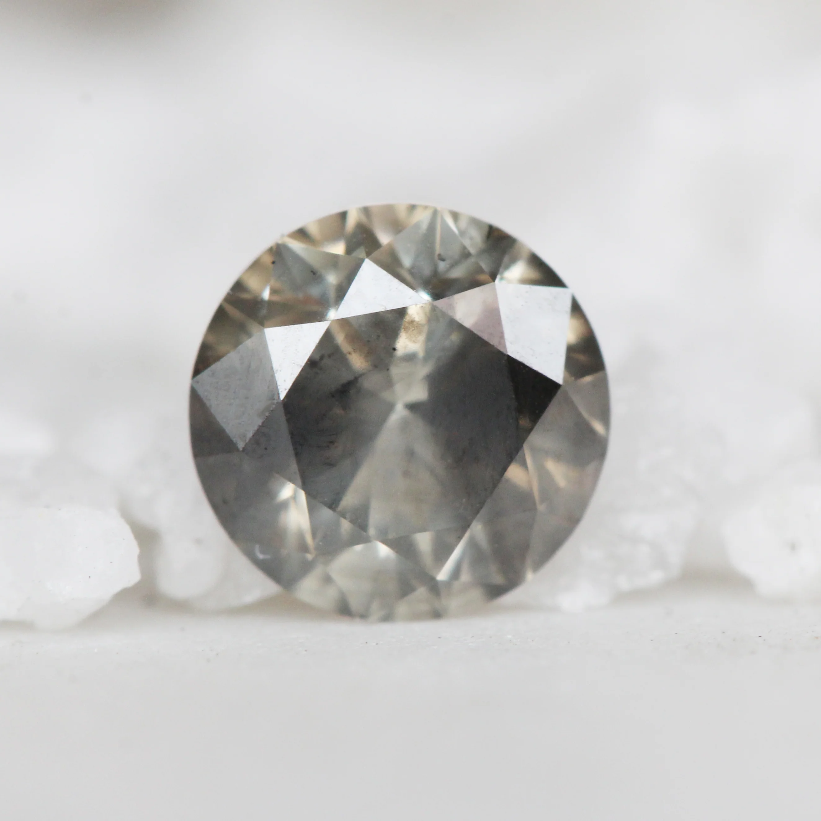 1.01 Carat Round Champagne Diamond for Custom Work - Inventory Code RRD101 - Image 6