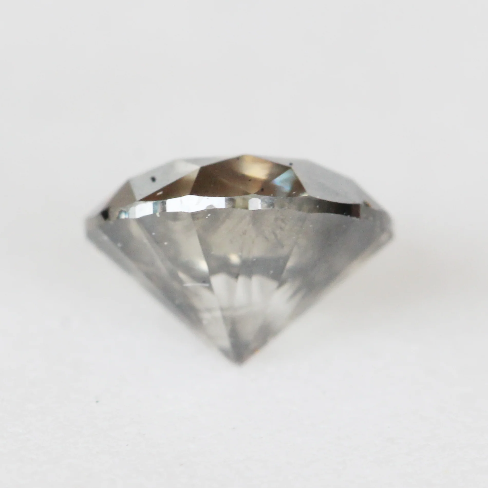 1.01 Carat Round Champagne Diamond for Custom Work - Inventory Code RRD101 - Image 9