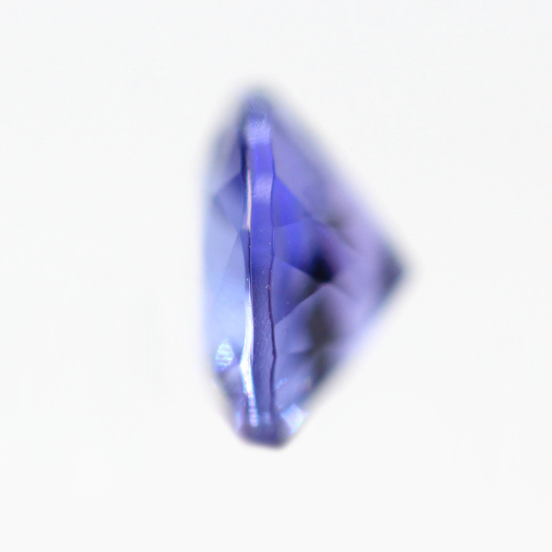 1.02 Carat Round Blue Tanzanite for Custom Work - Inventory Code BRT102 - Image 5