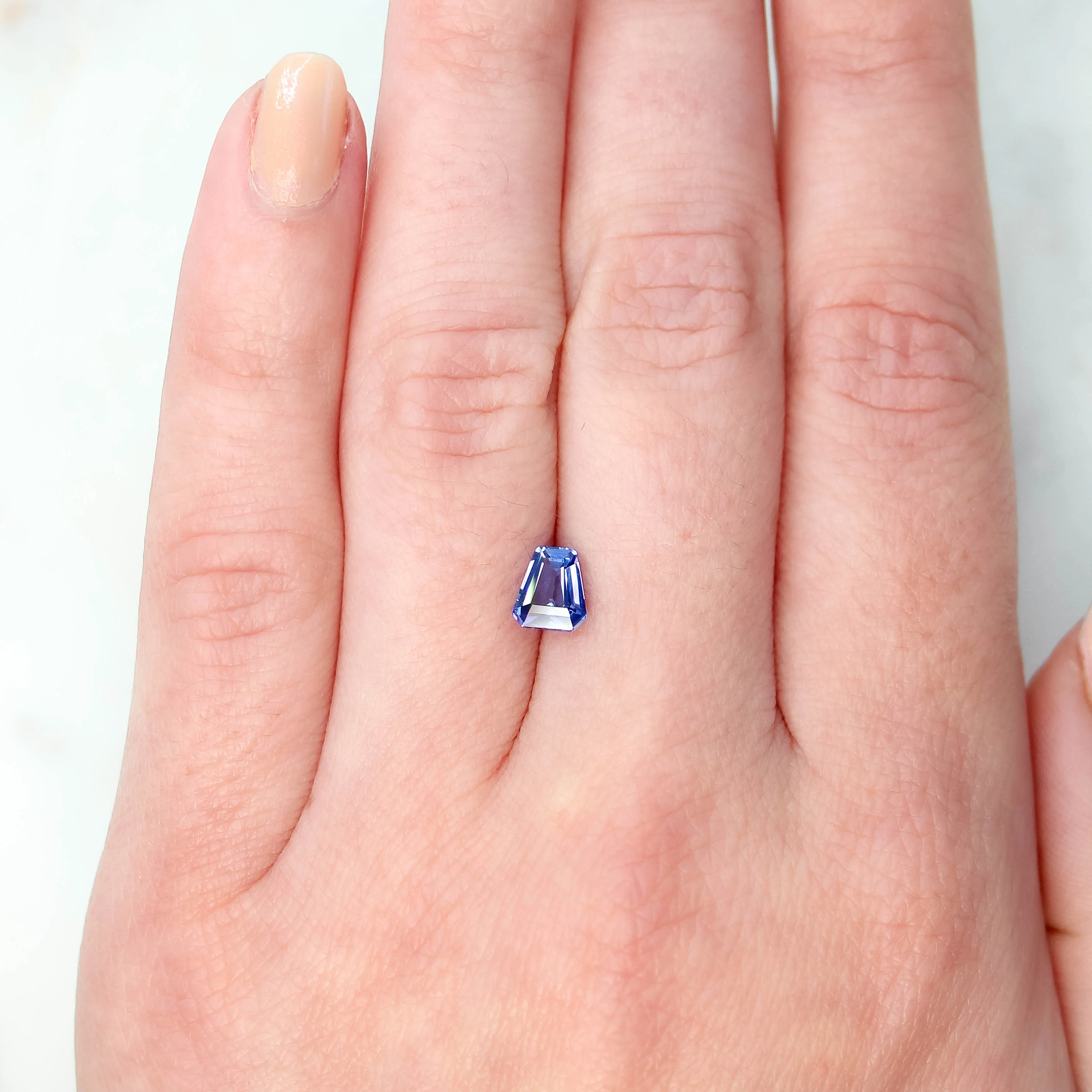 1.02 Carat Blue Shield Sapphire for Custom Work - Inventory Code SBS102 - Image 2