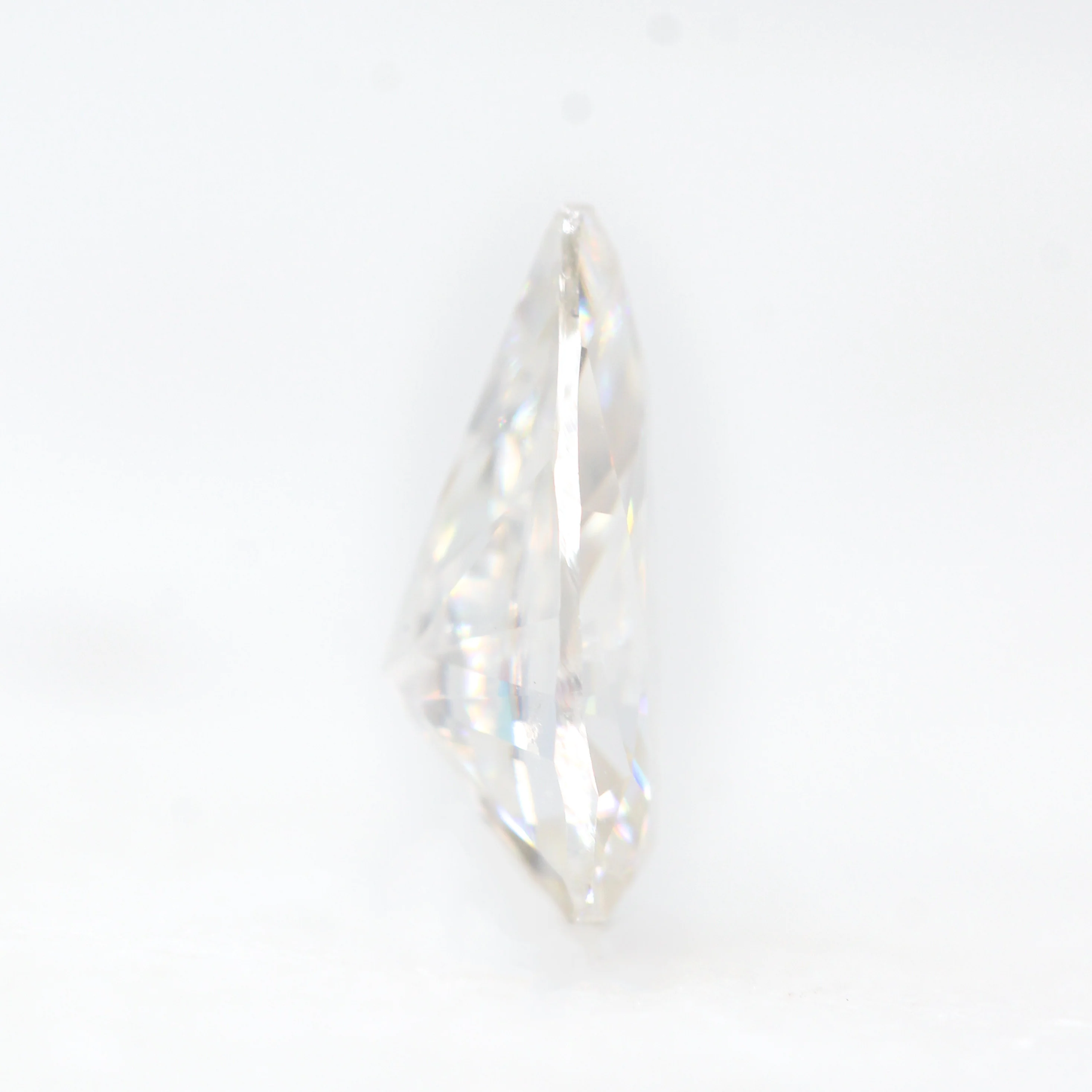 1.02 Carat Clear Pear Moissanite for Custom Work - Inventory Code CPM102 - Image 5