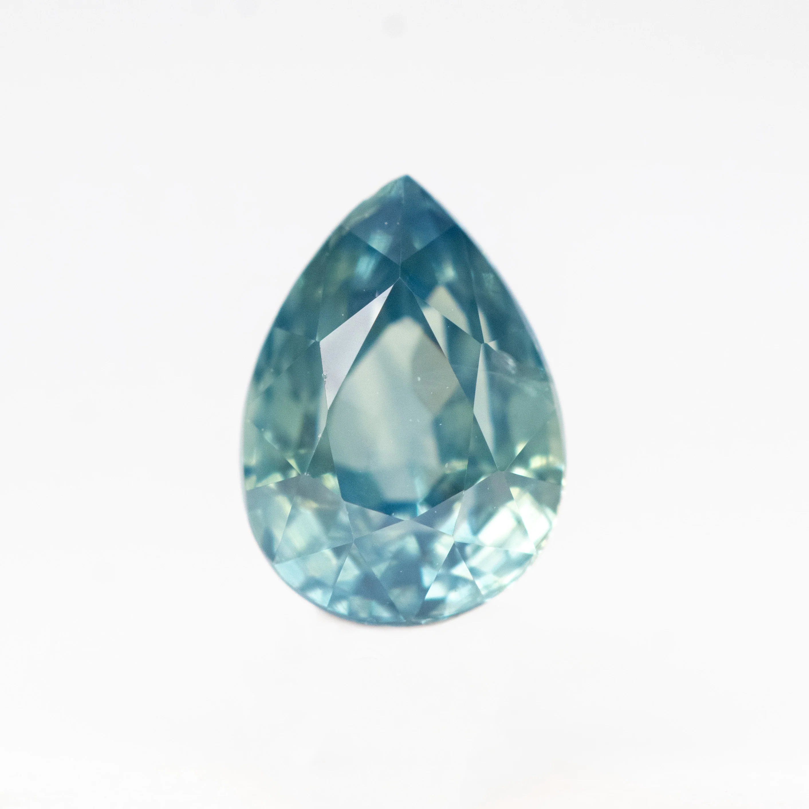 1.02 Carat Light Blue Pear Sapphire for Custom Work - Inventory Code BPS102