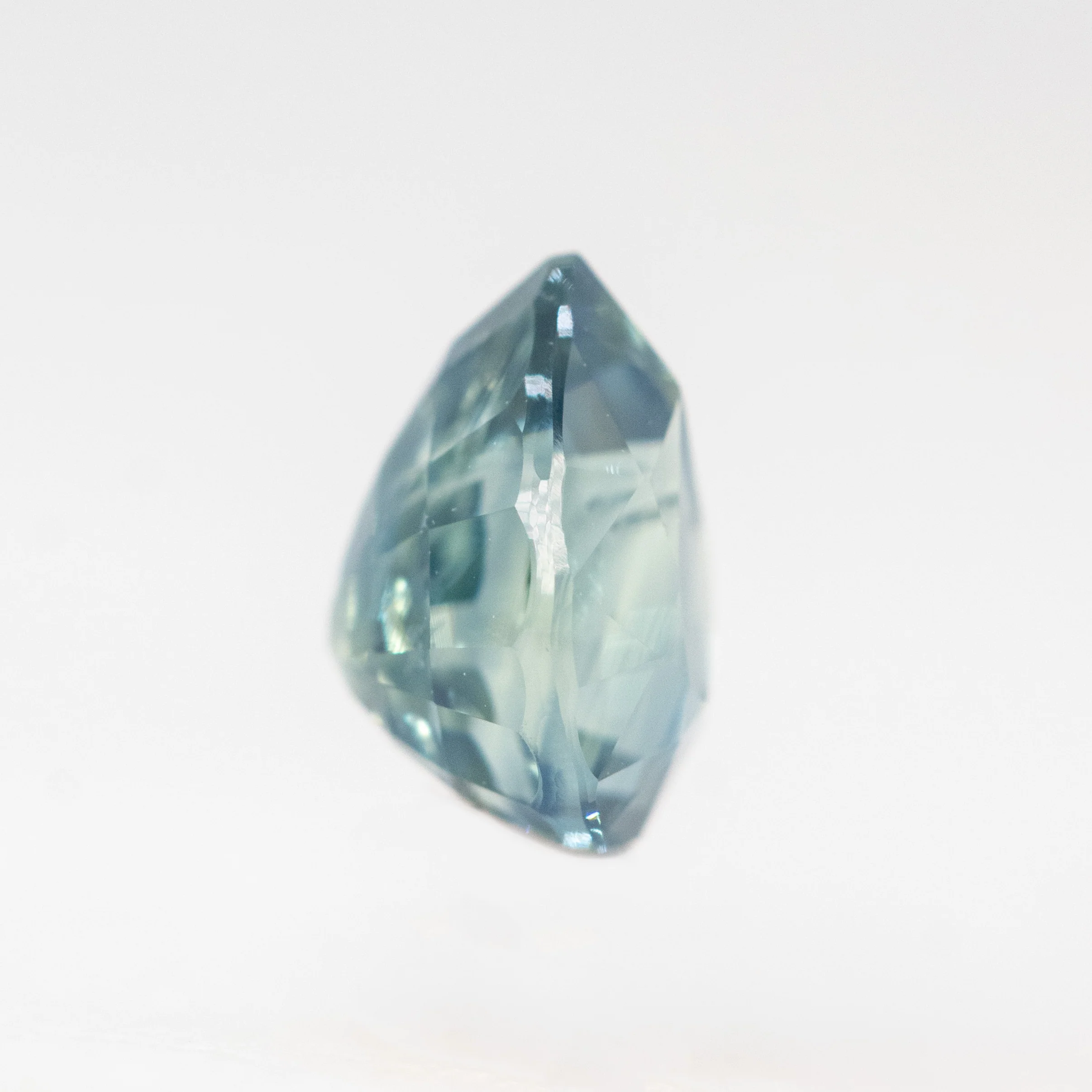 1.02 Carat Light Blue Pear Sapphire for Custom Work - Inventory Code BPS102 - Image 5