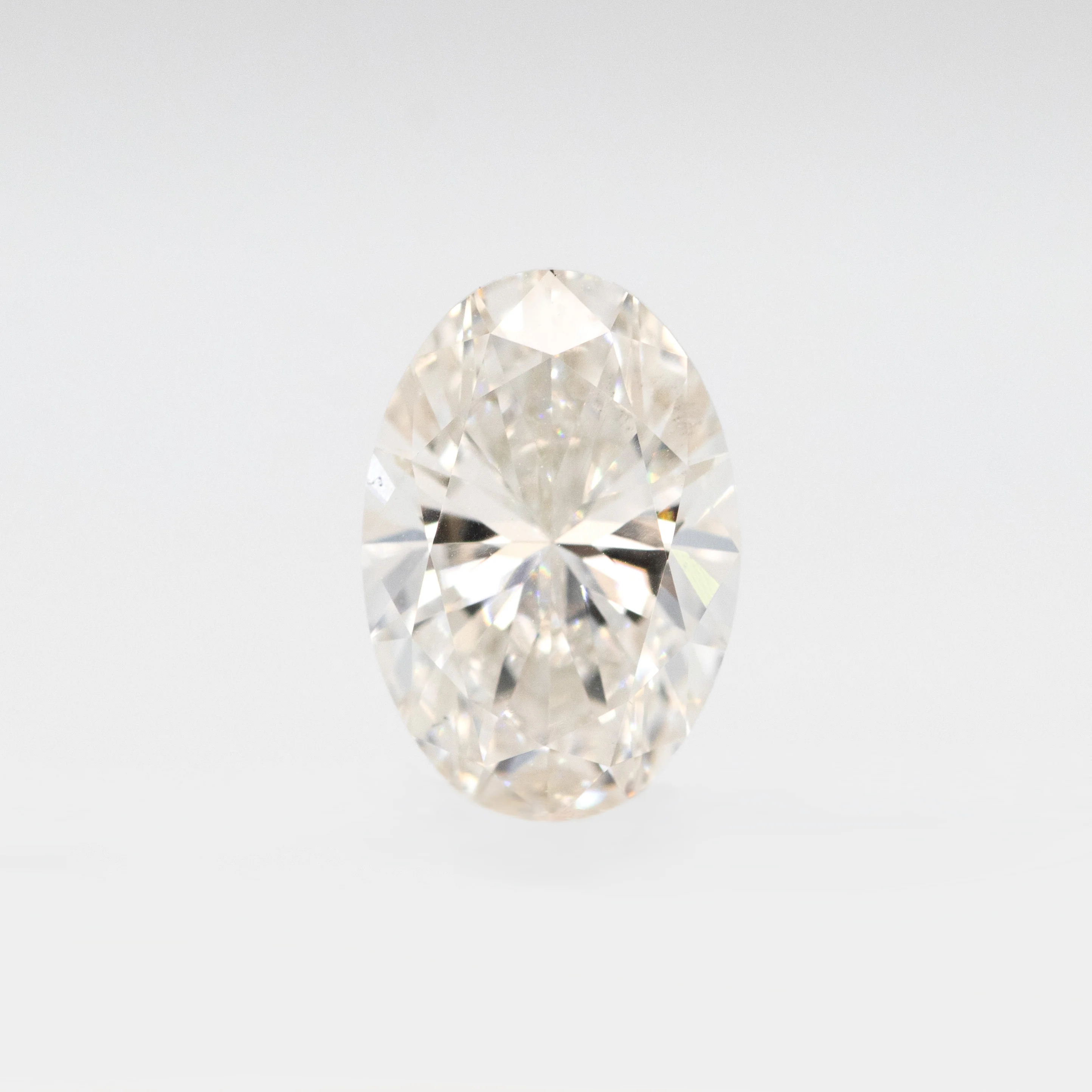1.03 Carat Certified Lab Grown Oval Diamond for Custom Work - Inventory Code LGO103