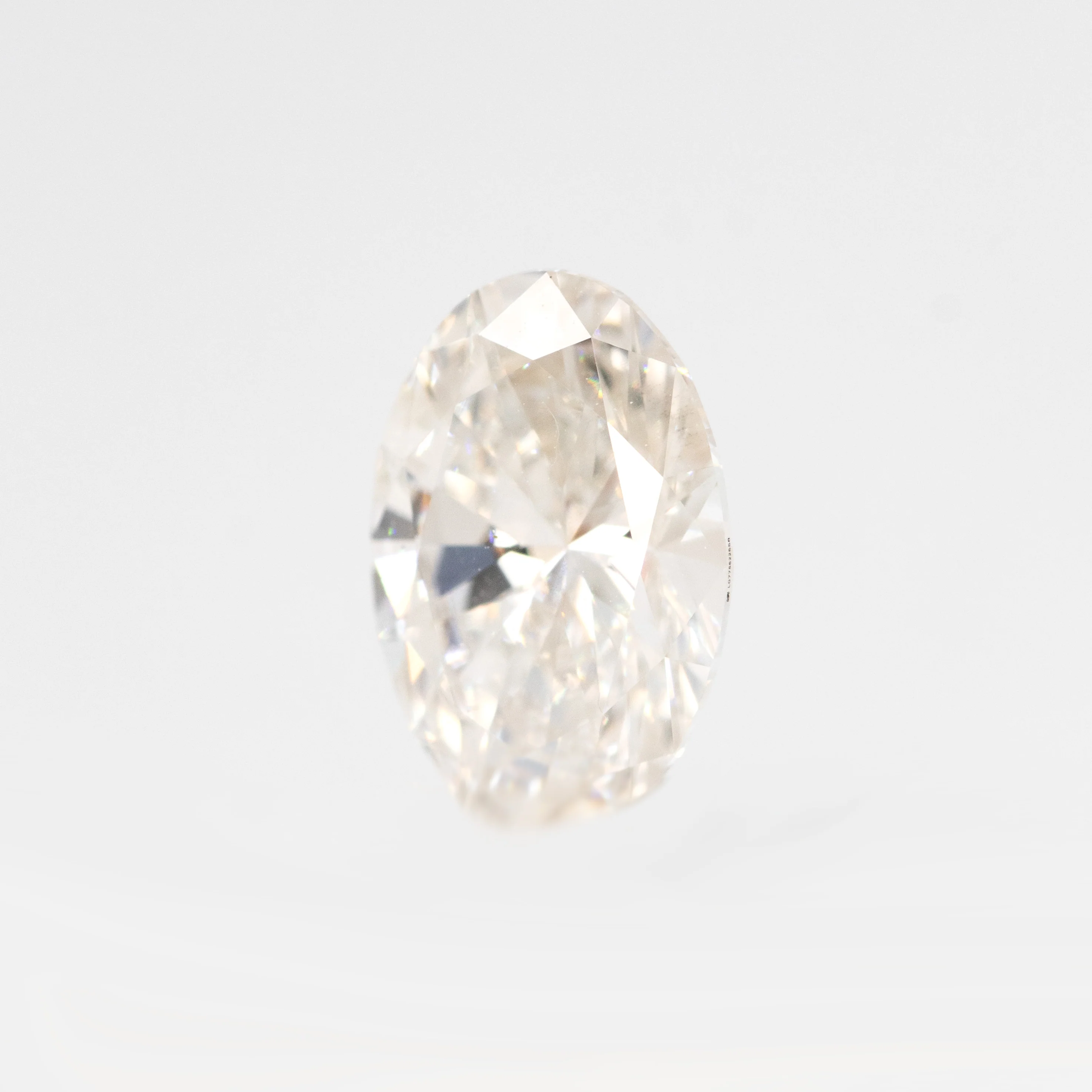 1.03 Carat Certified Lab Grown Oval Diamond for Custom Work - Inventory Code LGO103 - Image 3