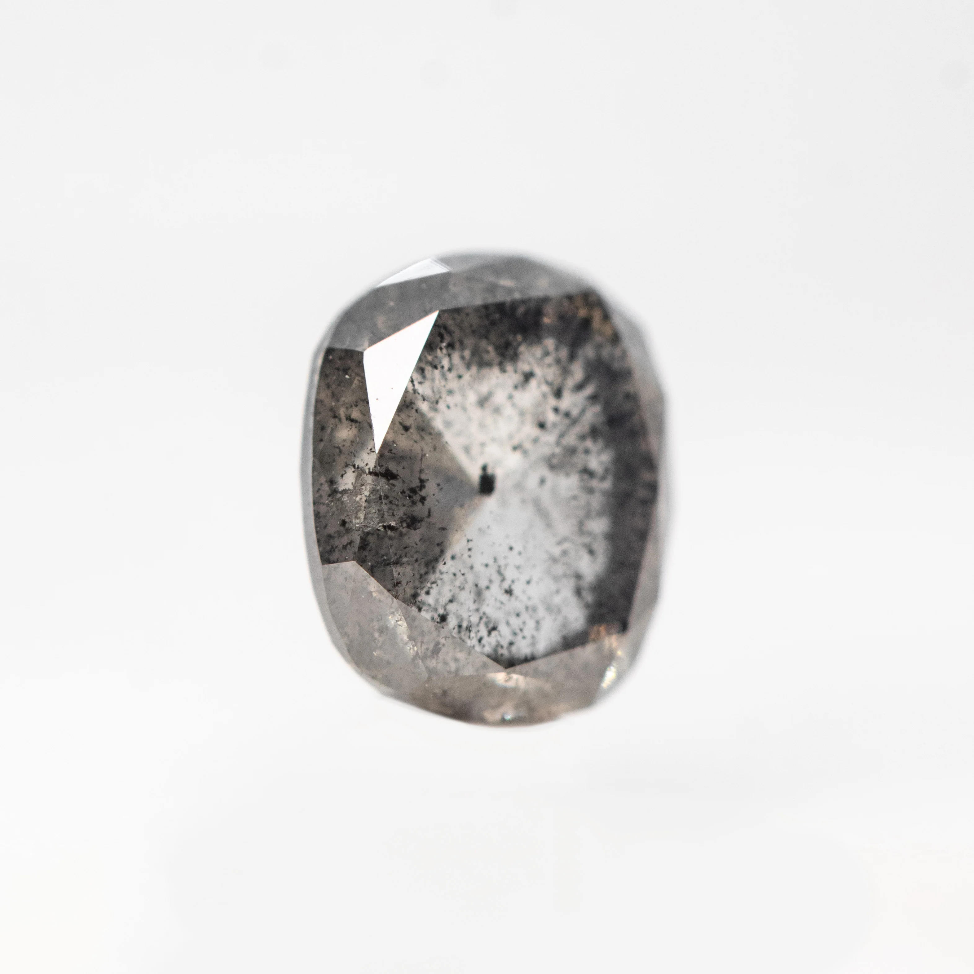 1.03 Carat Oval Salt and Pepper Diamond for Custom Work - Inventory Code DCRO103 - Image 4