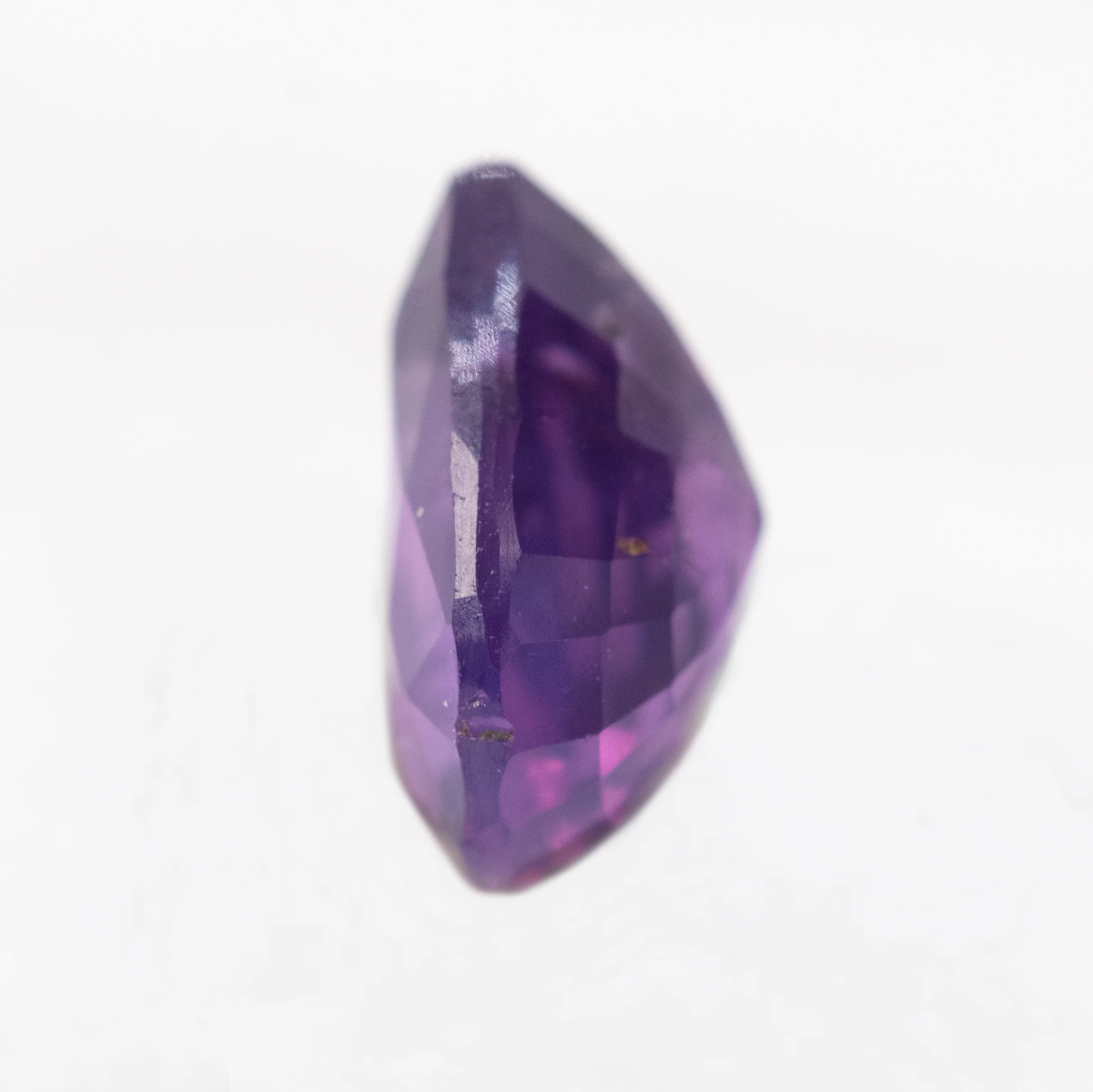 1.04 Carat Purple Pear Madagascar Sapphire for Custom Work - Inventory Code PBPS104 - Image 5