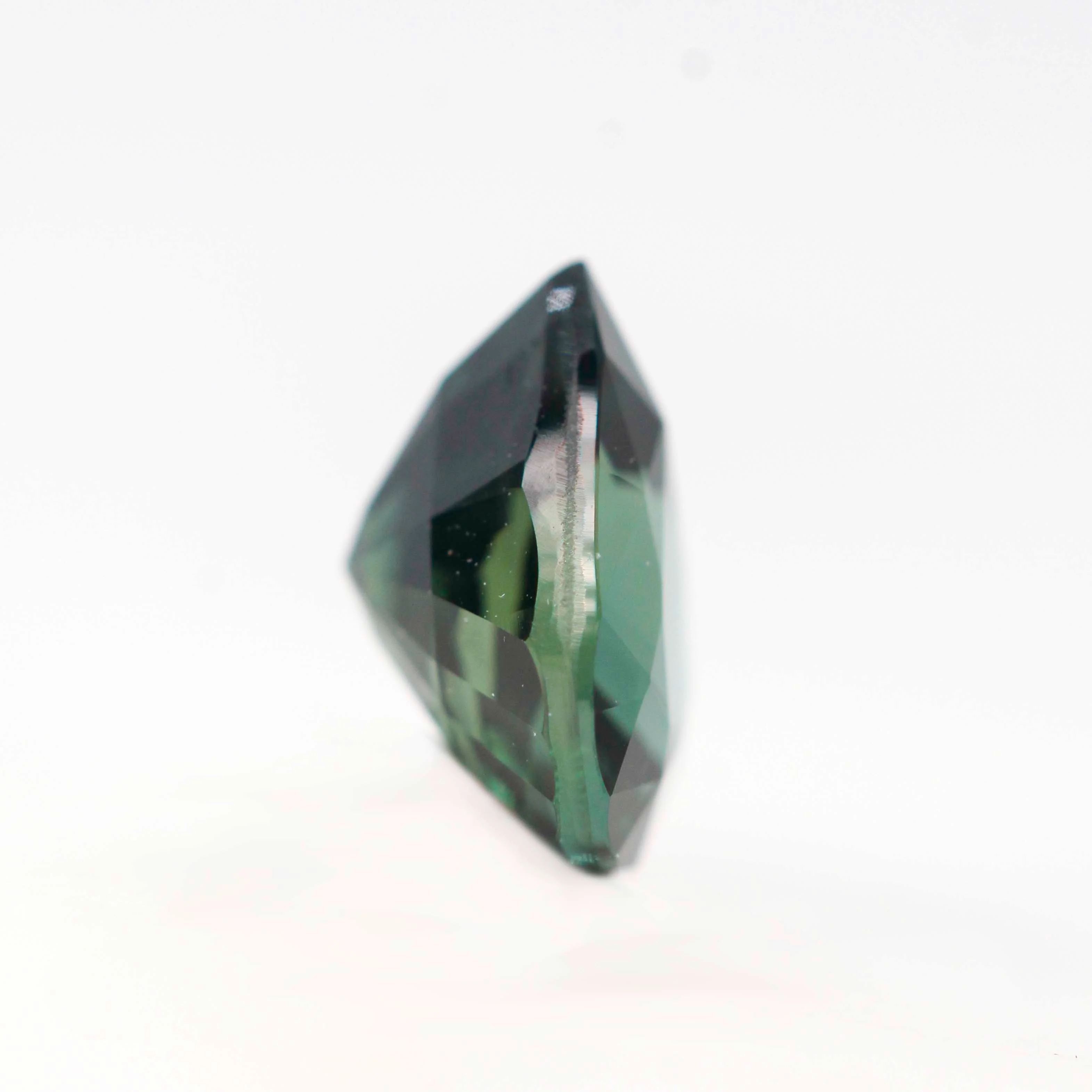 1.05 Carat Green Pear Sapphire for Custom Work - Inventory Code GPS105 - Image 5