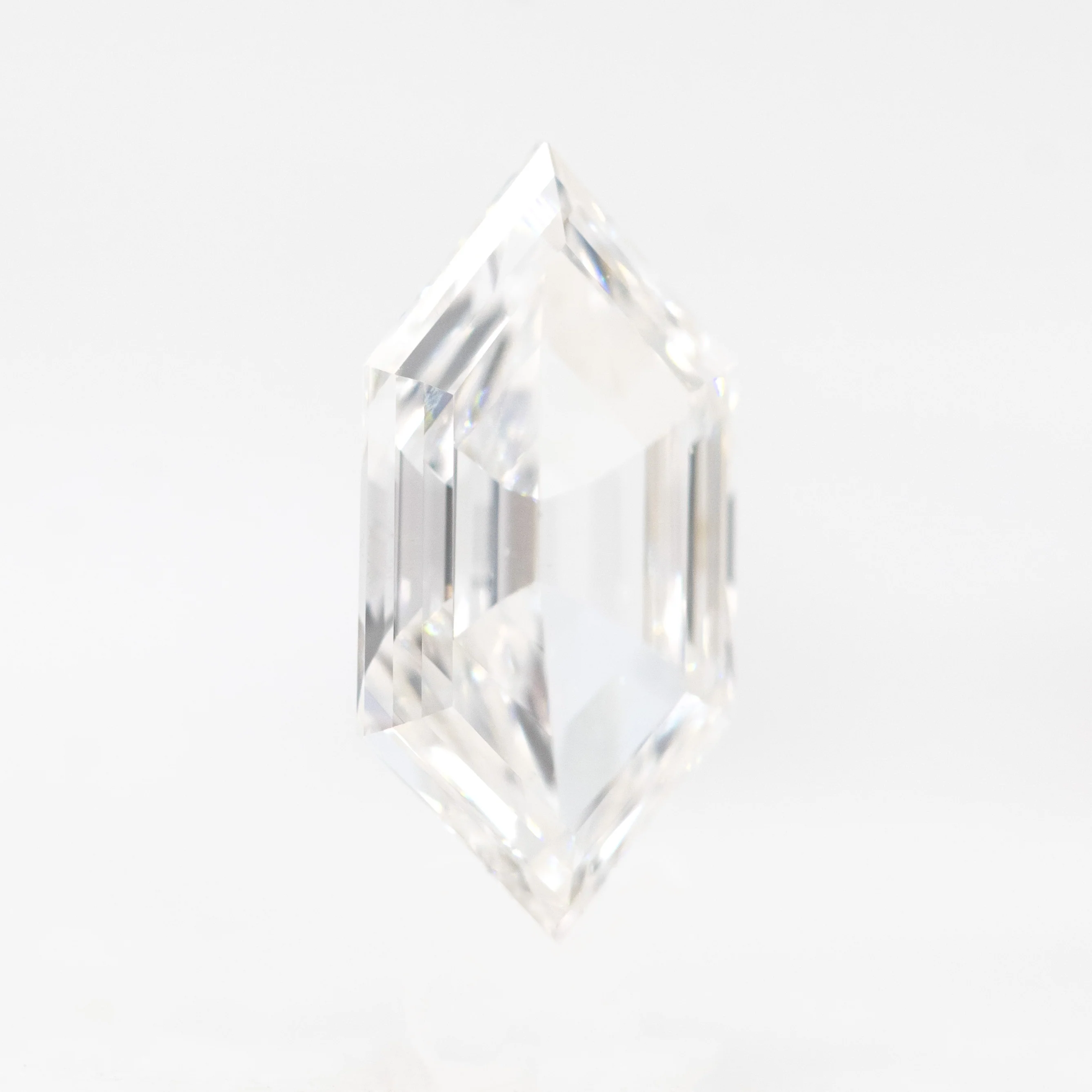 1.06 Carat Certified Lab Grown Elongated Hexagon Diamond for Custom Work - Inventory Code HLD106 - Image 4