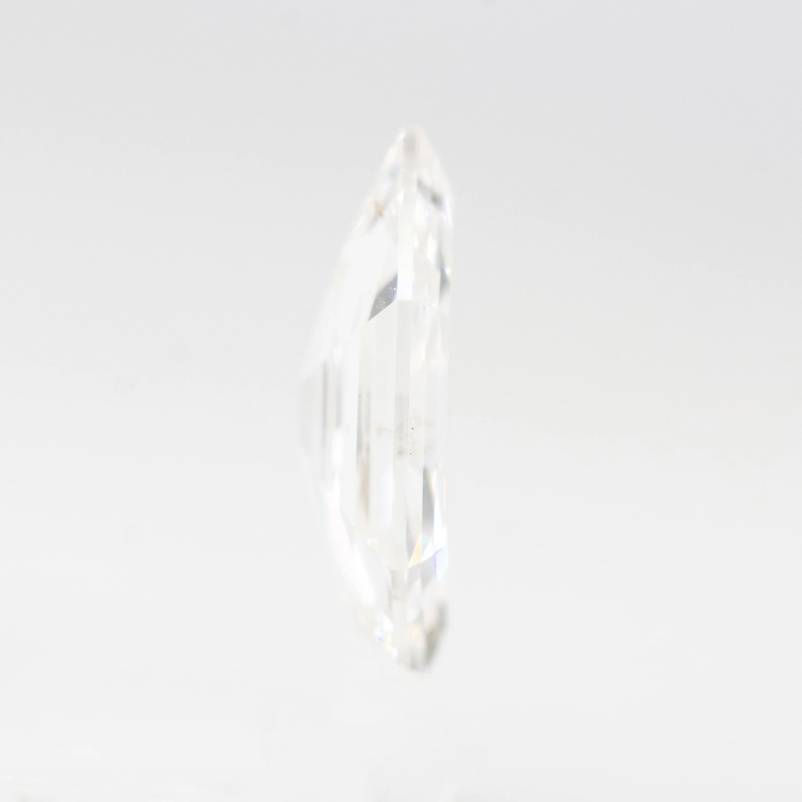 1.06 Carat Certified Lab Grown Elongated Hexagon Diamond for Custom Work - Inventory Code HLD106 - Image 5