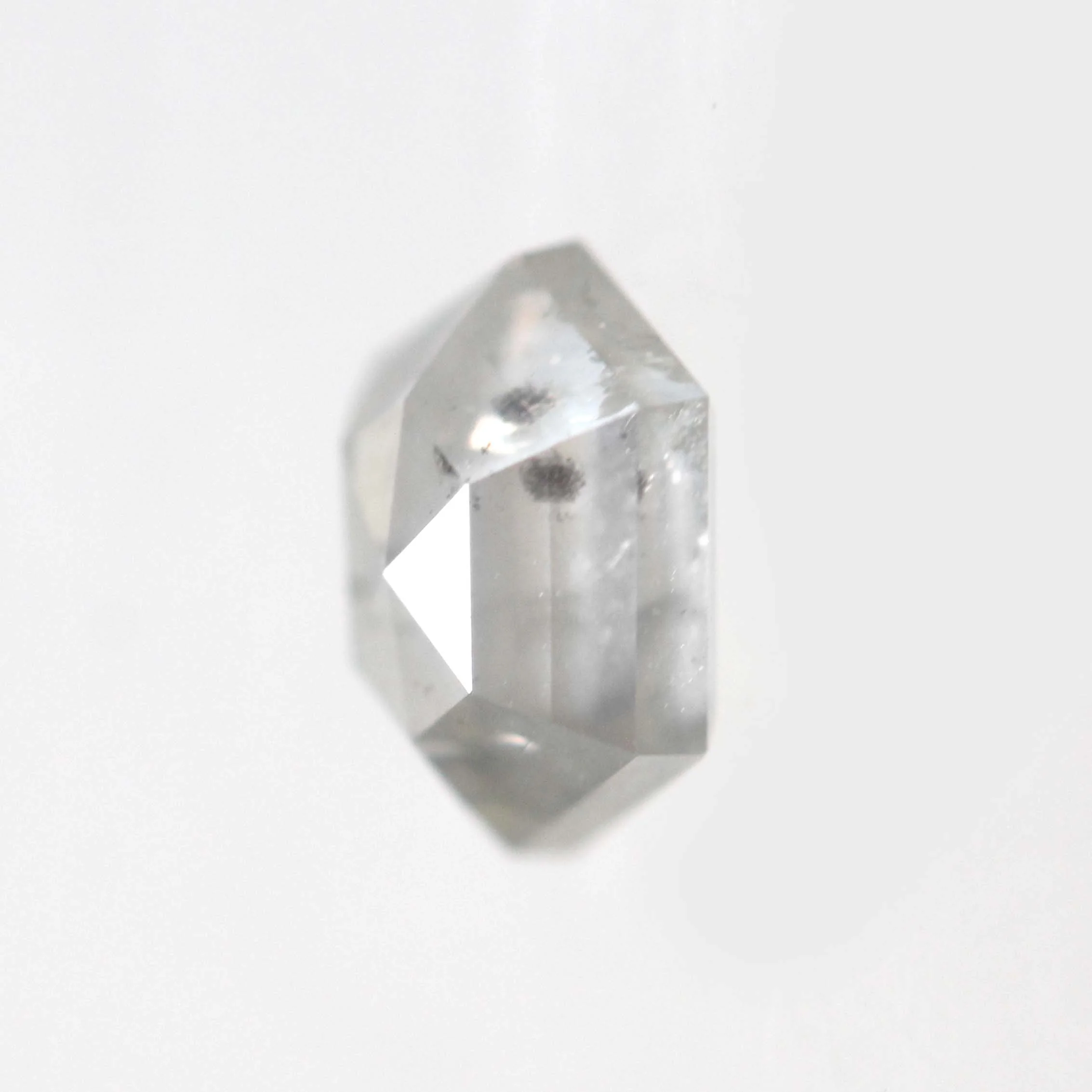 1.07 Carat Misty Hexagon Salt and Pepper Diamond for Custom Work - Inventory Code MWH107 - Image 3