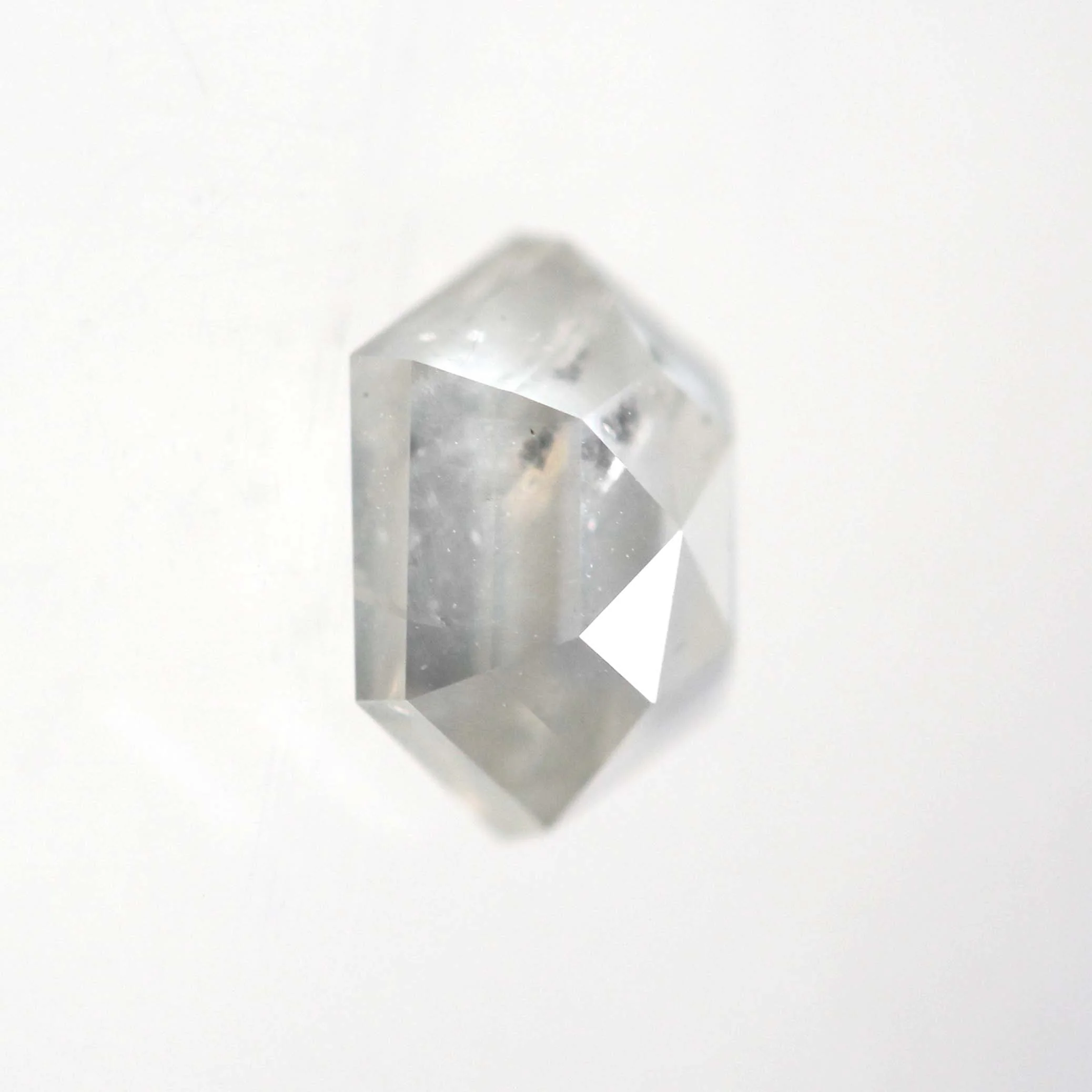 1.07 Carat Misty Hexagon Salt and Pepper Diamond for Custom Work - Inventory Code MWH107 - Image 4
