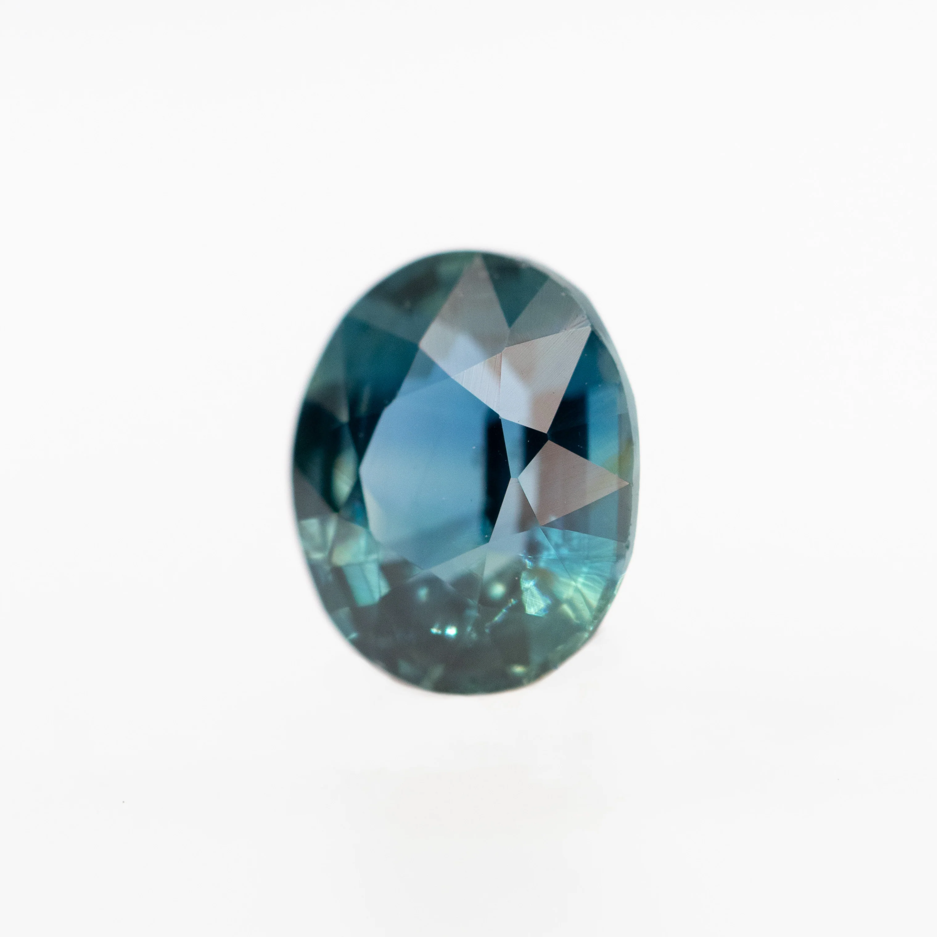 1.08 Carat Blue Oval Sapphire for Custom Work - Inventory Code BOS108 - Image 4