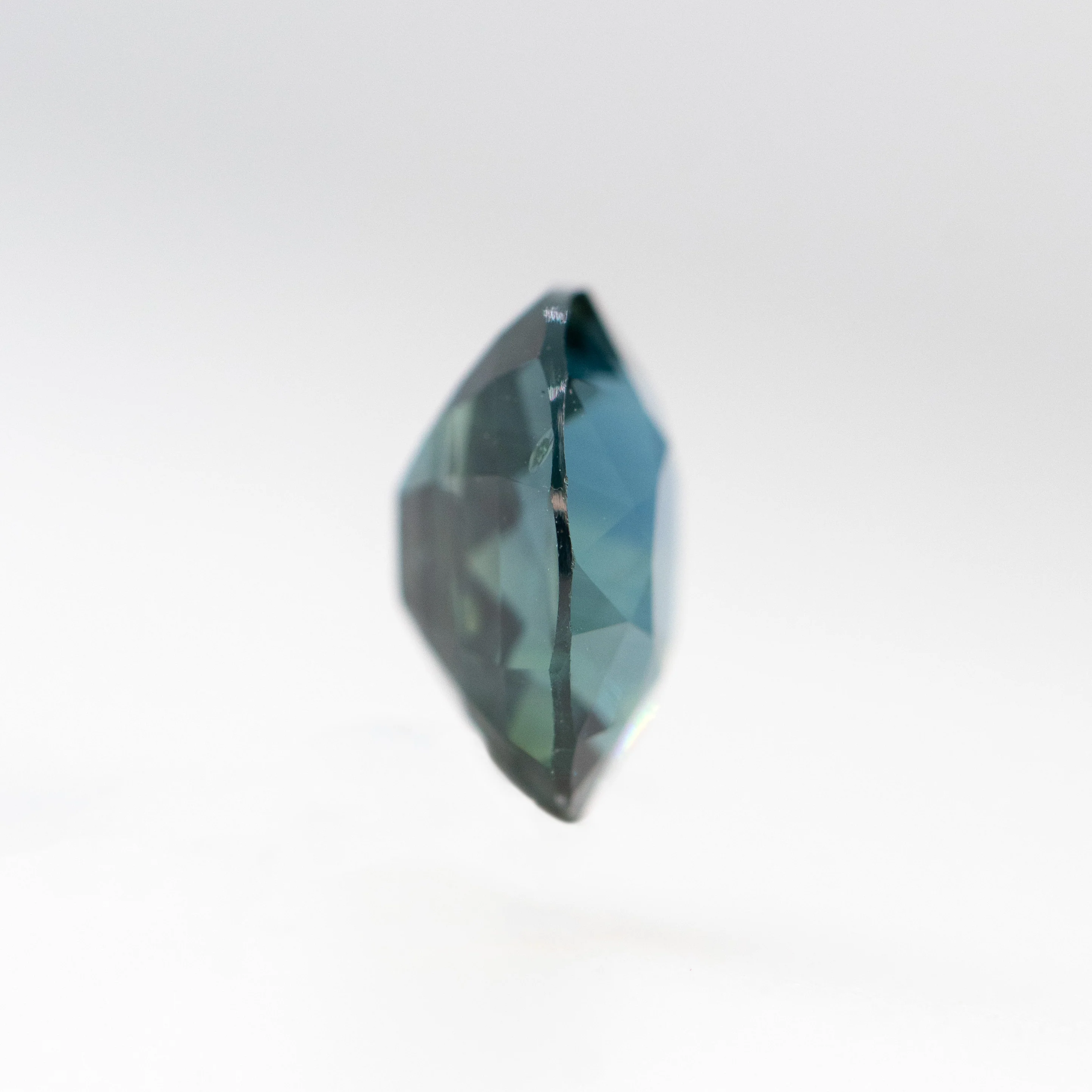 1.08 Carat Blue Oval Sapphire for Custom Work - Inventory Code BOS108 - Image 5