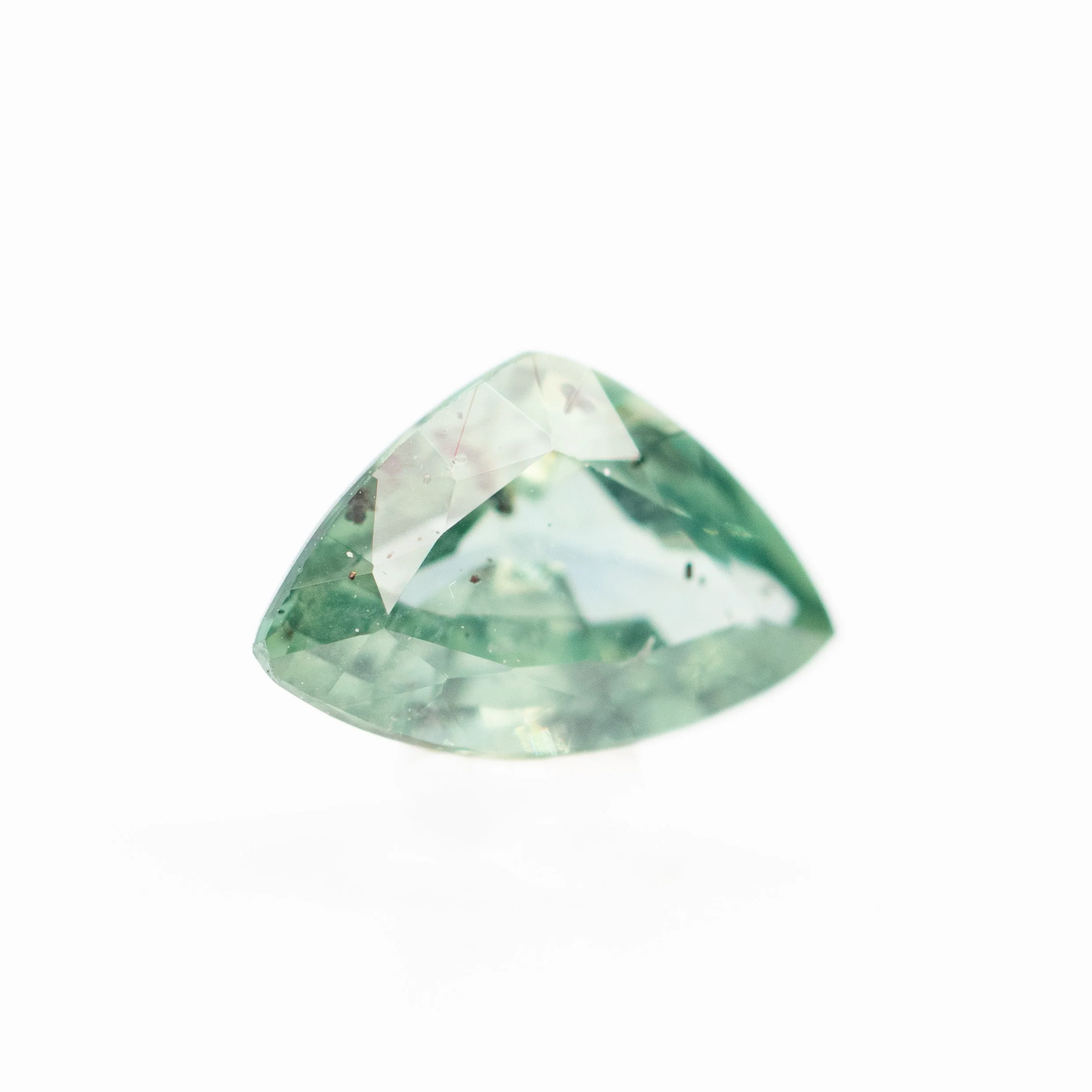 1.08 Carat Trillion Color Change Aqua Sapphire for Custom Work - Inventory Code TTS108 - Image 4