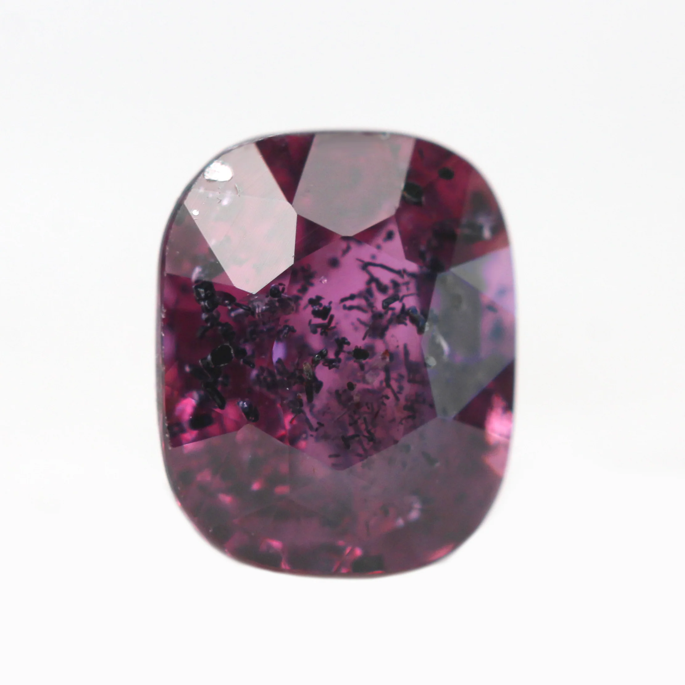 1.14 Carat Elongated Cushion Cut Magenta Sapphire for Custom Work - Inventory Code PCS114 - Image 4