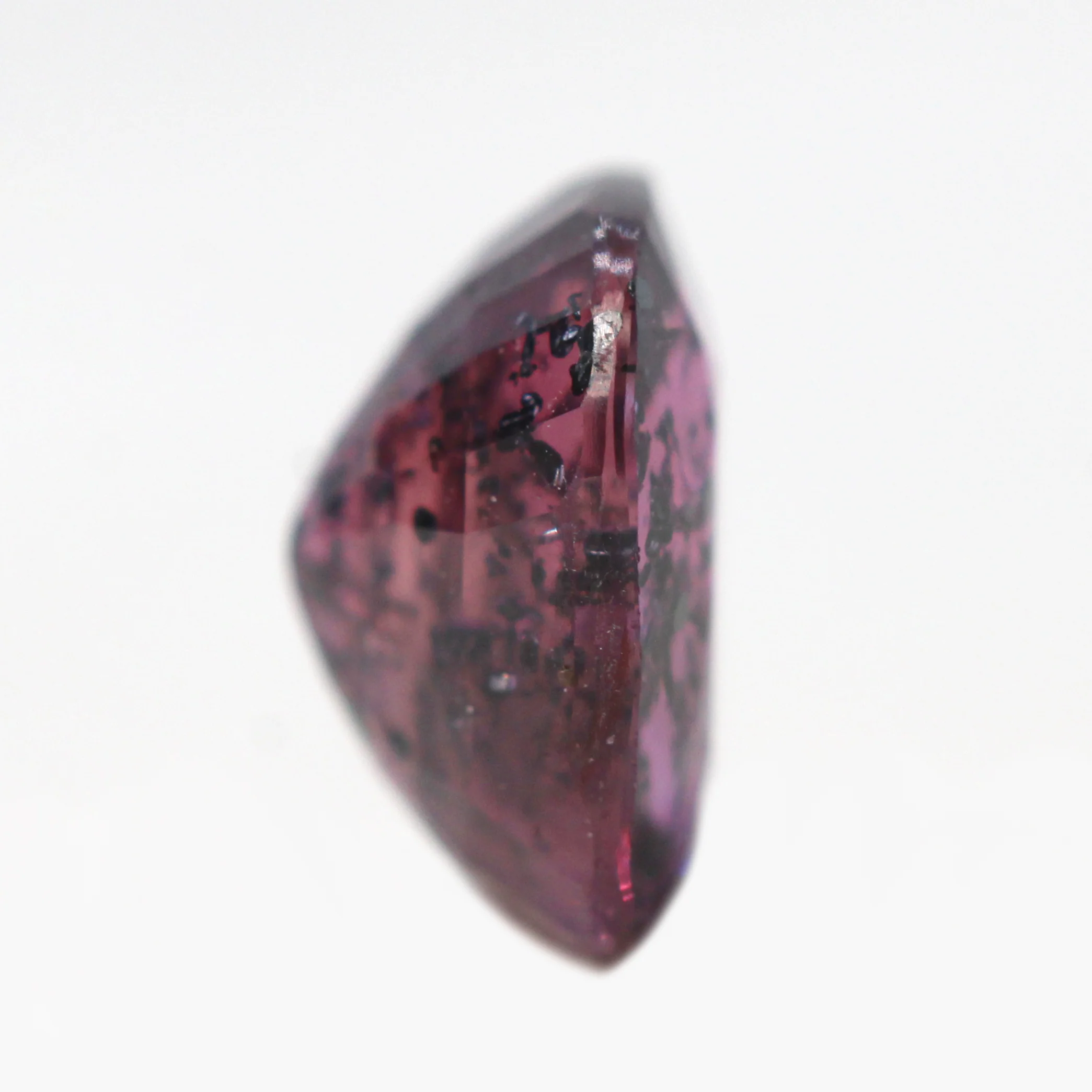1.14 Carat Elongated Cushion Cut Magenta Sapphire for Custom Work - Inventory Code PCS114 - Image 5
