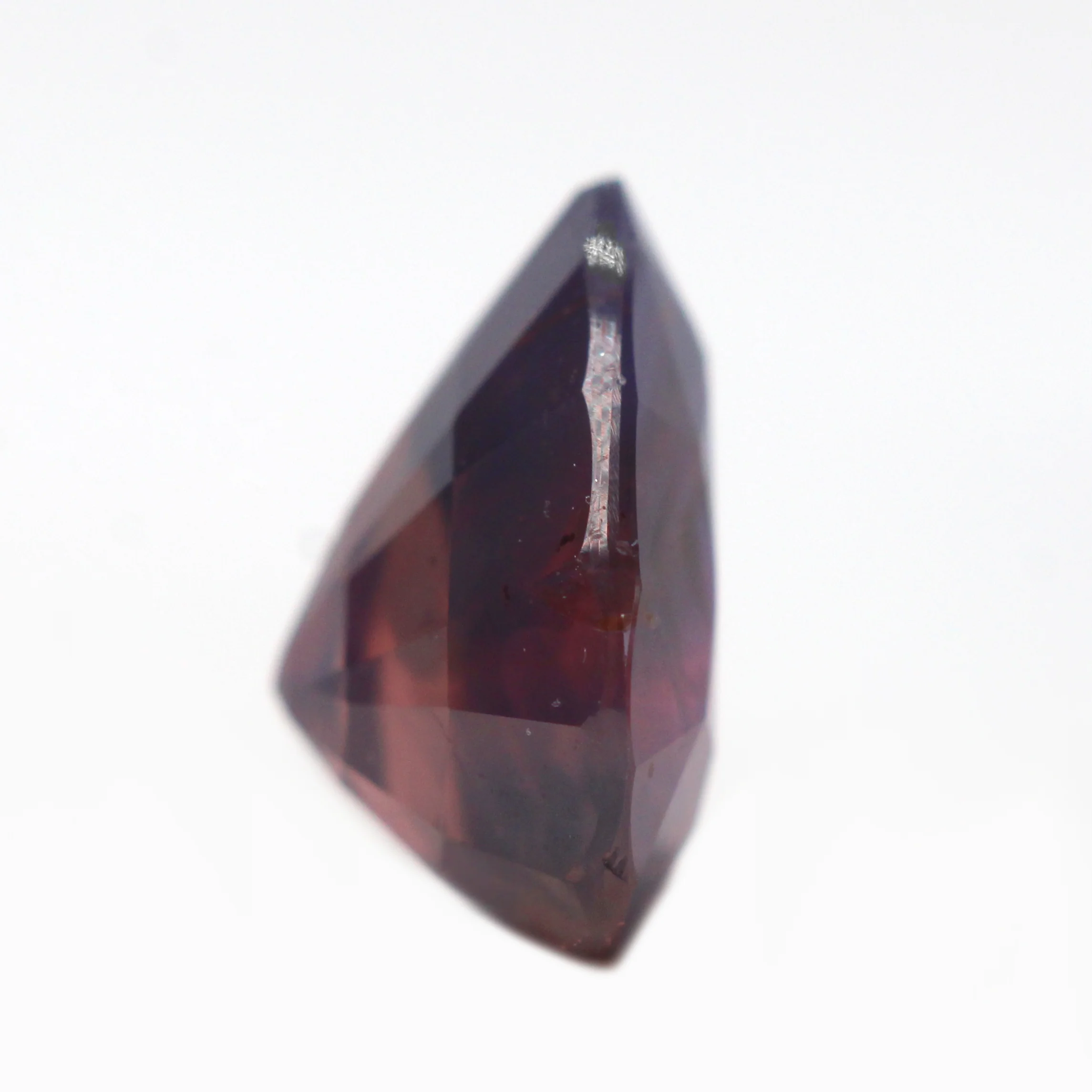 1.14 Carat Purple Pear Madagascar Sapphire for Custom Work - Inventory Code PPS114 - Image 5